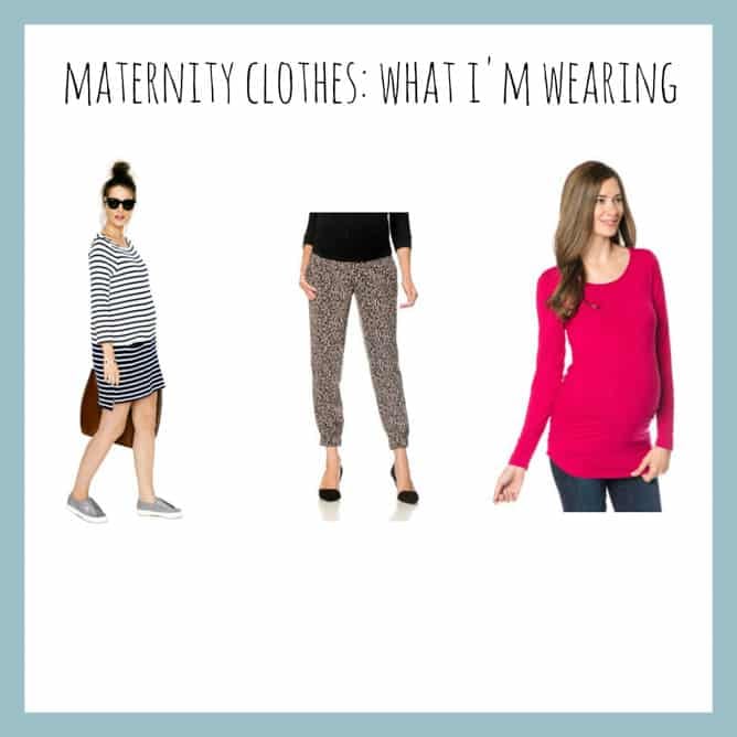 maternity clothes - what i've been wearing I howsweeteats.com