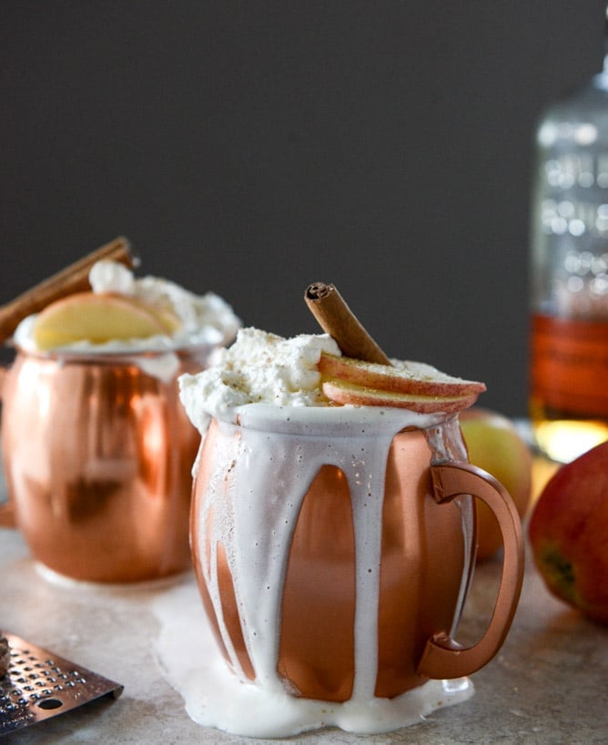 hot cider nog I howsweeteats.com