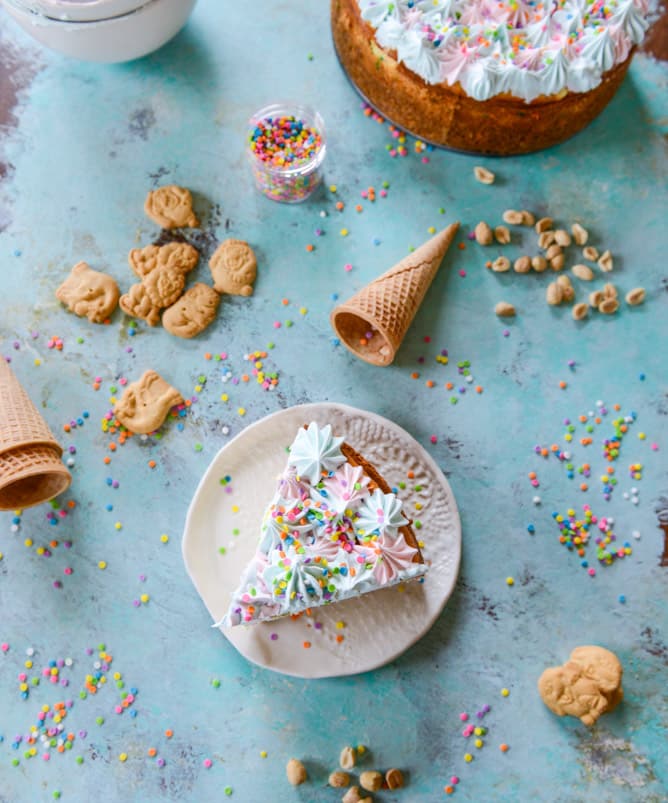 coney island cheesecake I howsweeteats.com