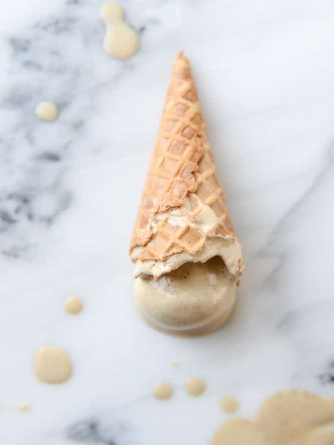 vietnamese iced coffee ice cream I howsweeteats.com