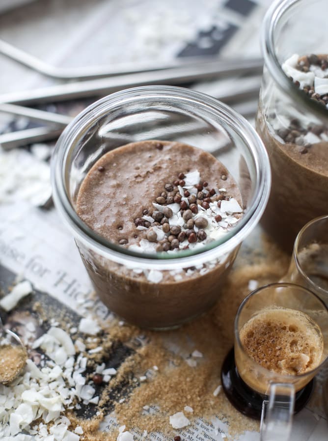 coffee coconut shakes I howsweeteats.com