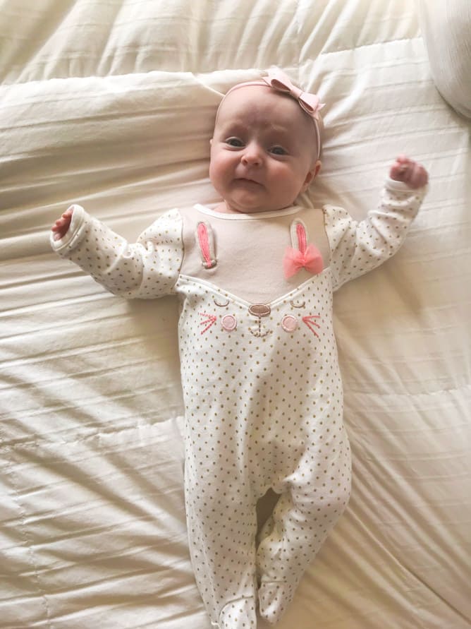 emilia at 12 weeks I howsweeteats.com 