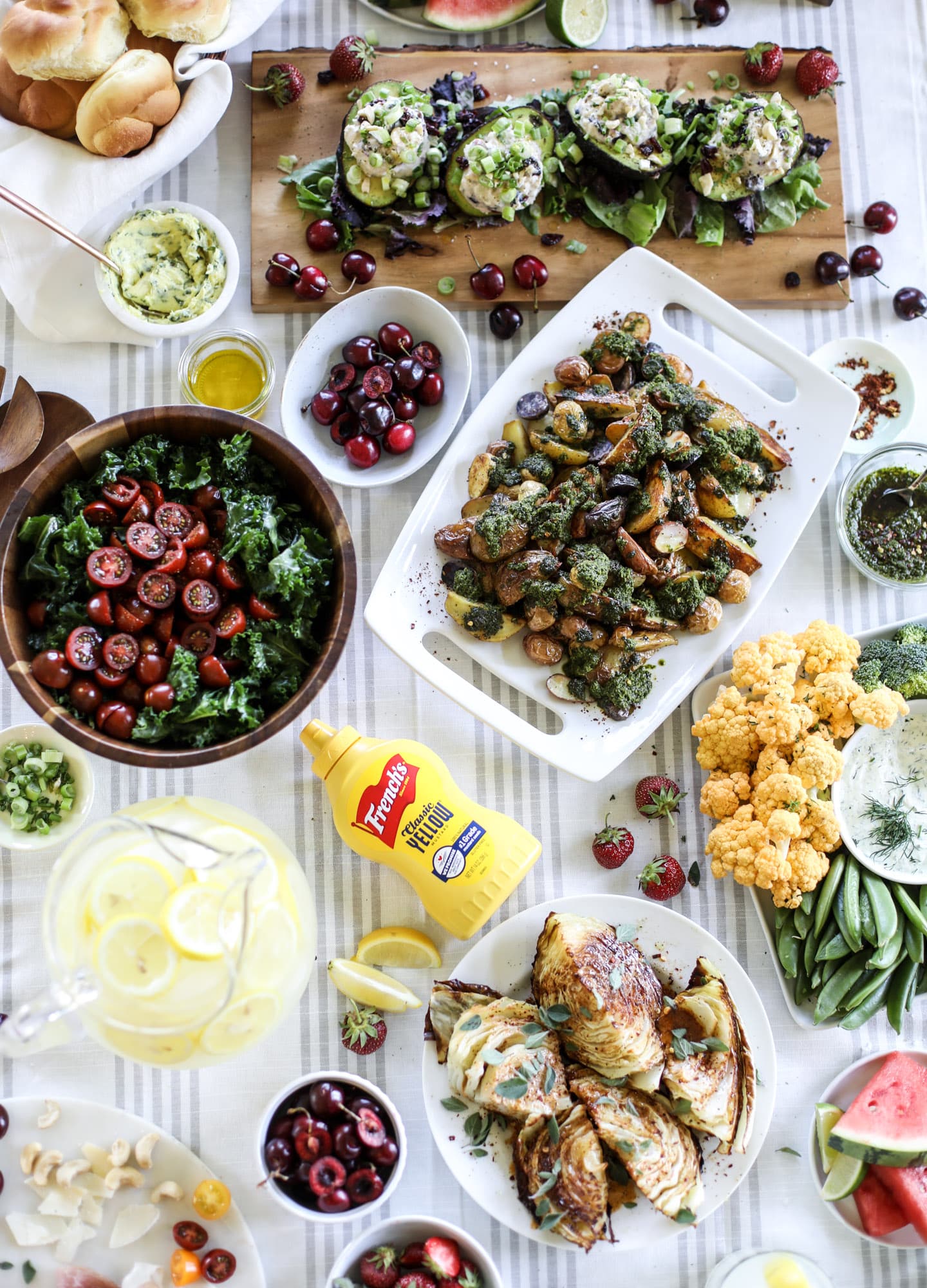 easy summer entertaining recipes I howsweeteats.com #summer #picnic #entertaining #recipes #frenchs