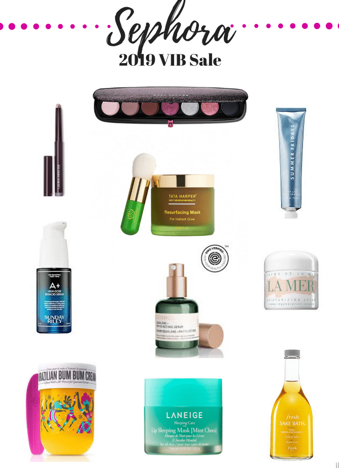 2019 sephora VIB sale