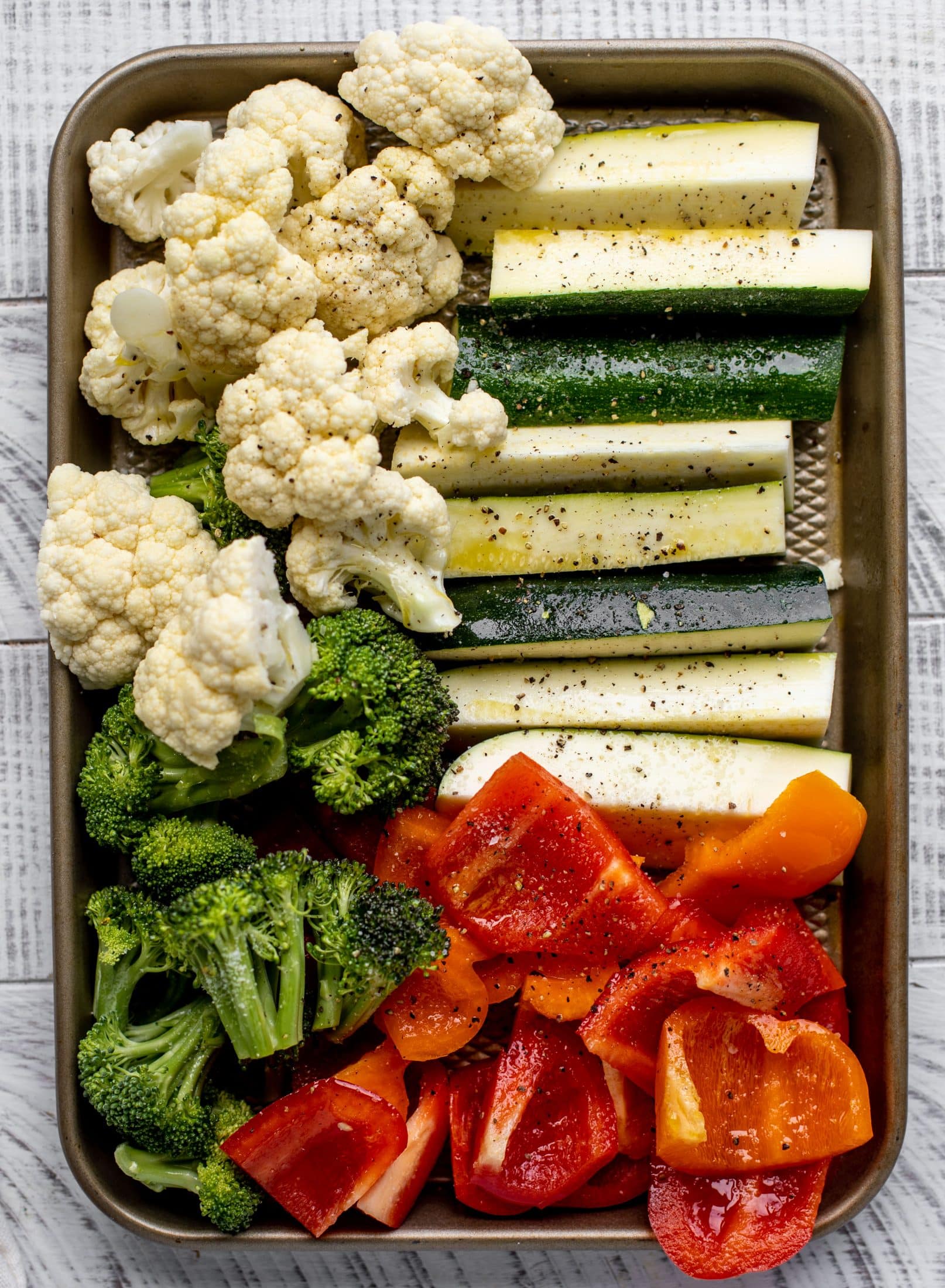 vegetables ready for the grill