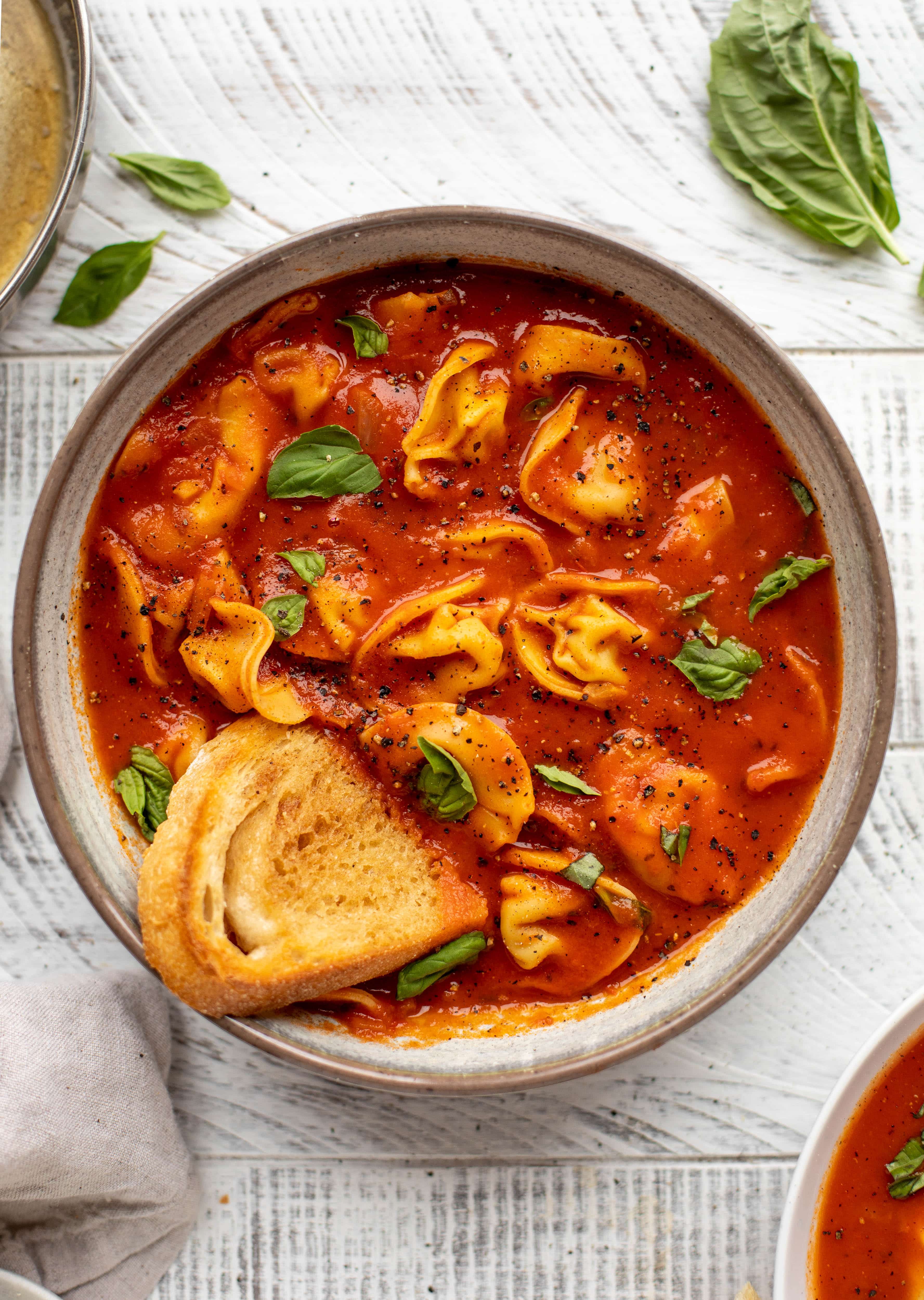 curried tomato tortellini soup and 33 back to school dinners
