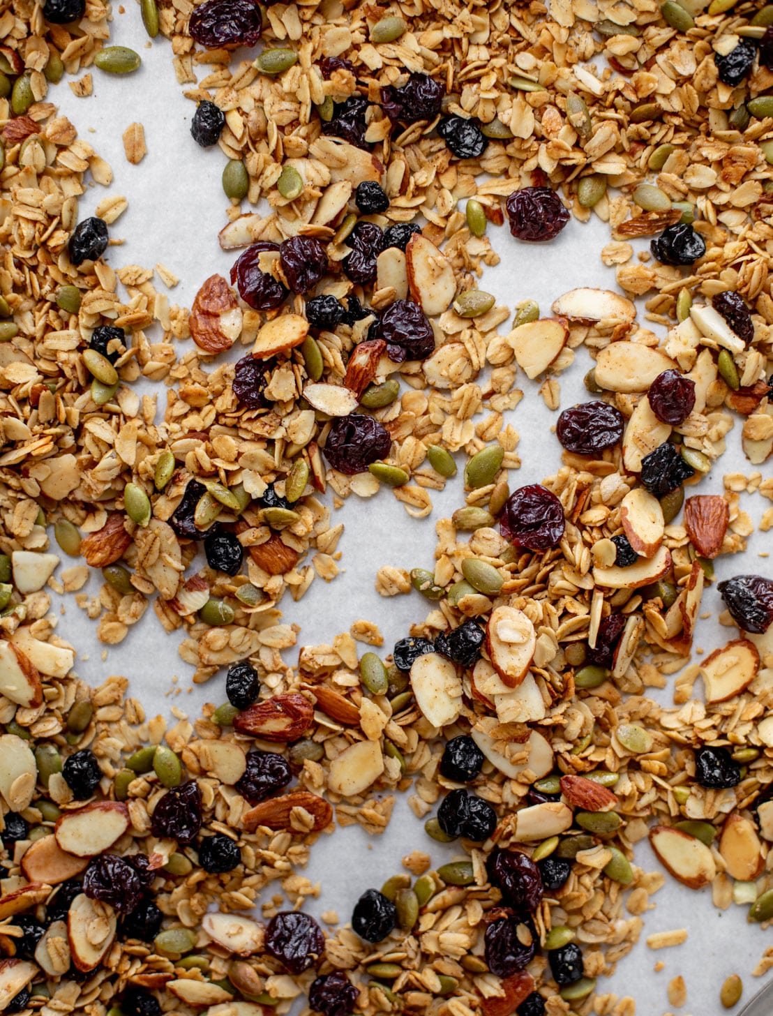 salted maple granola