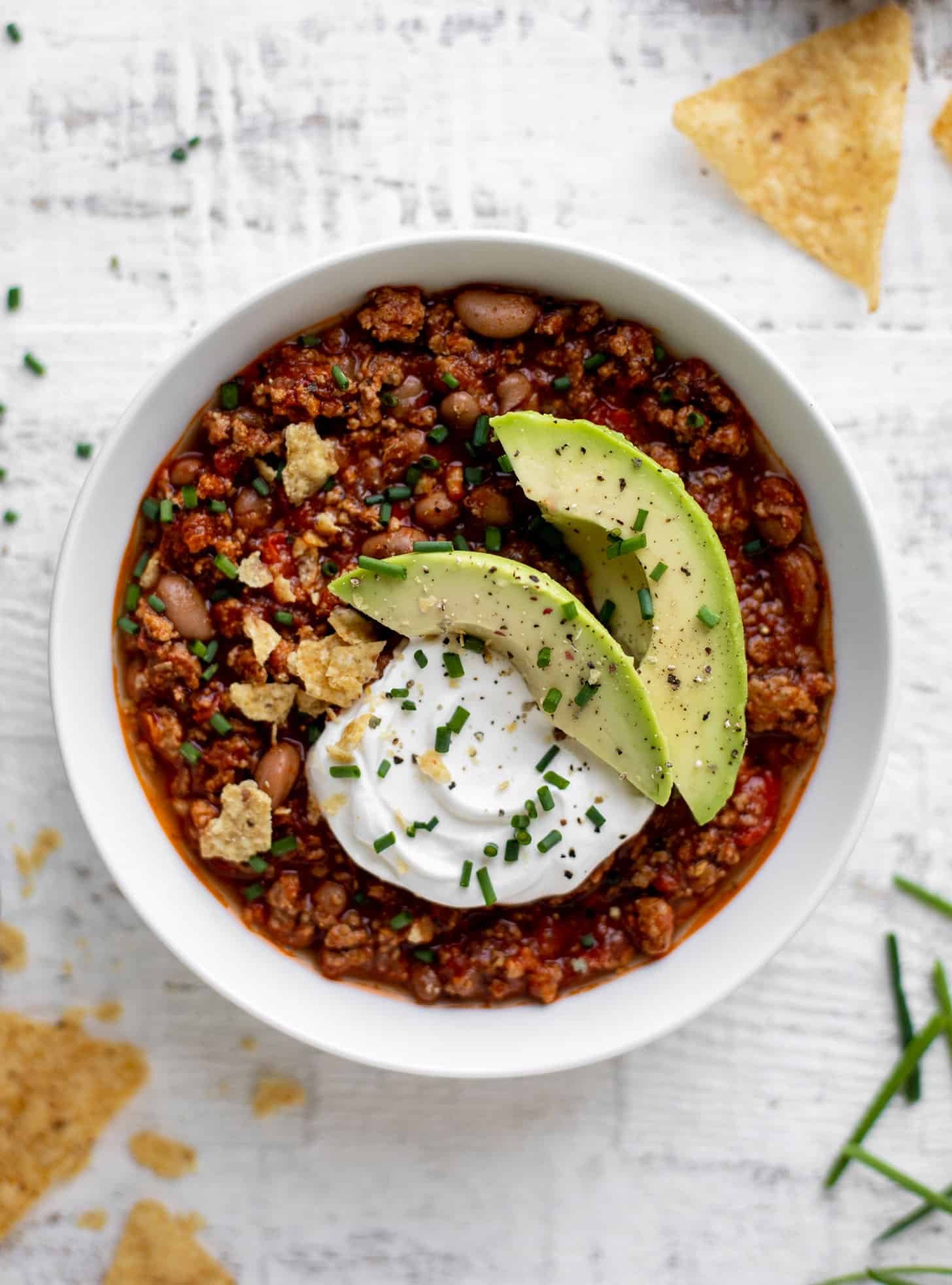 easy weeknight turkey chili