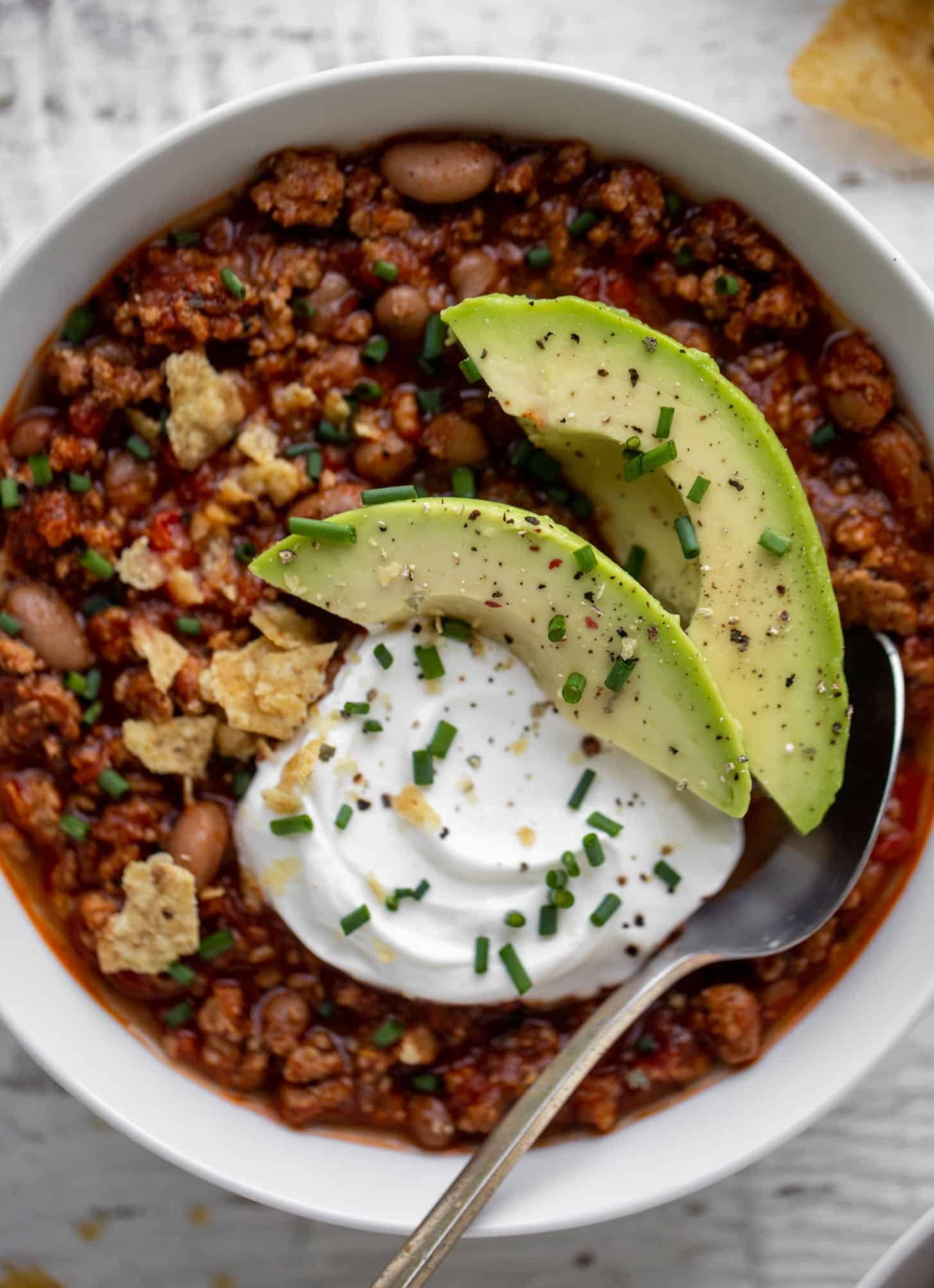 easy weeknight turkey chili