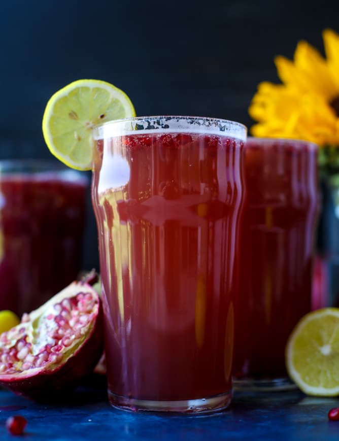 pomegranate shandy and 25 of the best fall cocktails
