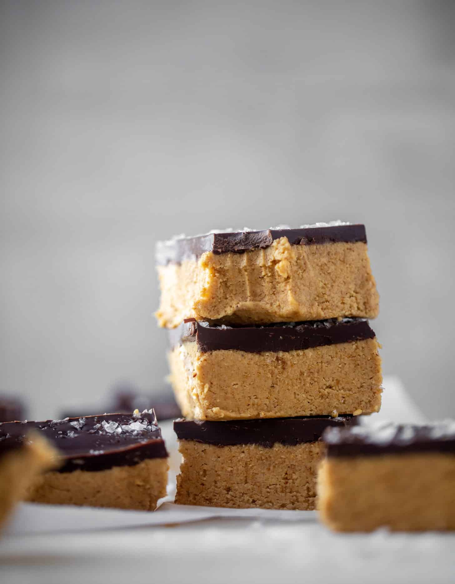 salted peanut butter cup bars
