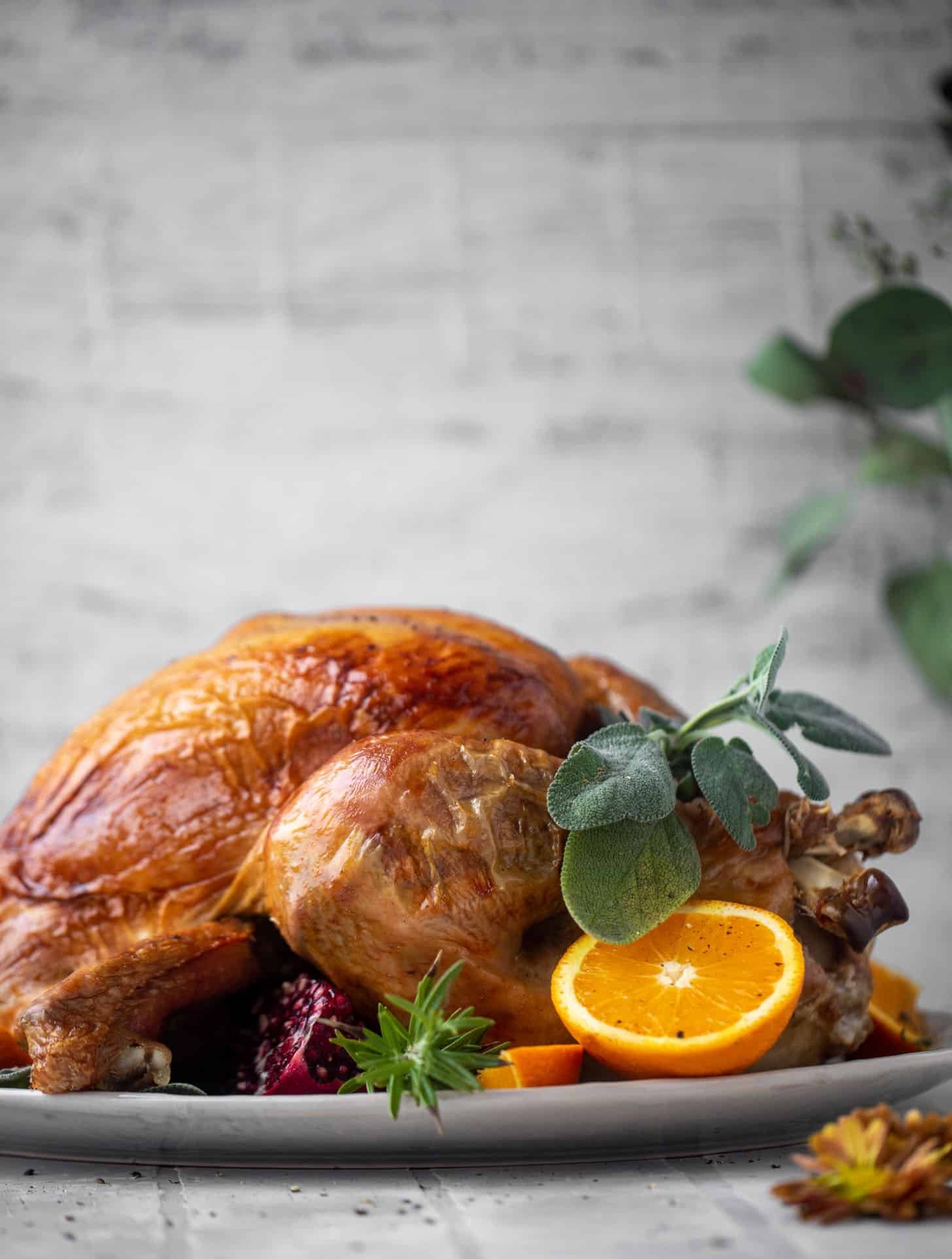 citrus sage roasted turkey recipe