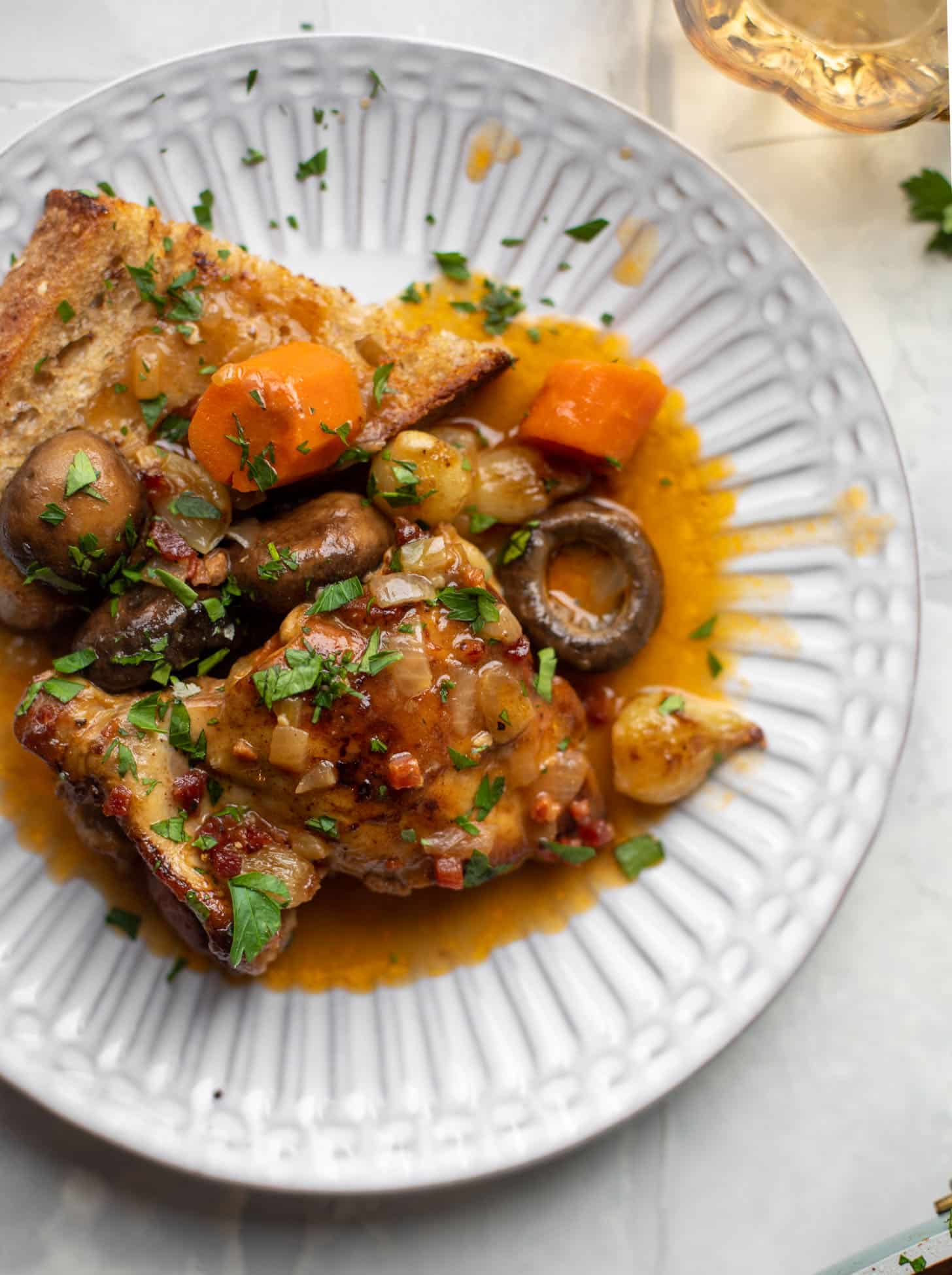 rosé coq au vin recipe