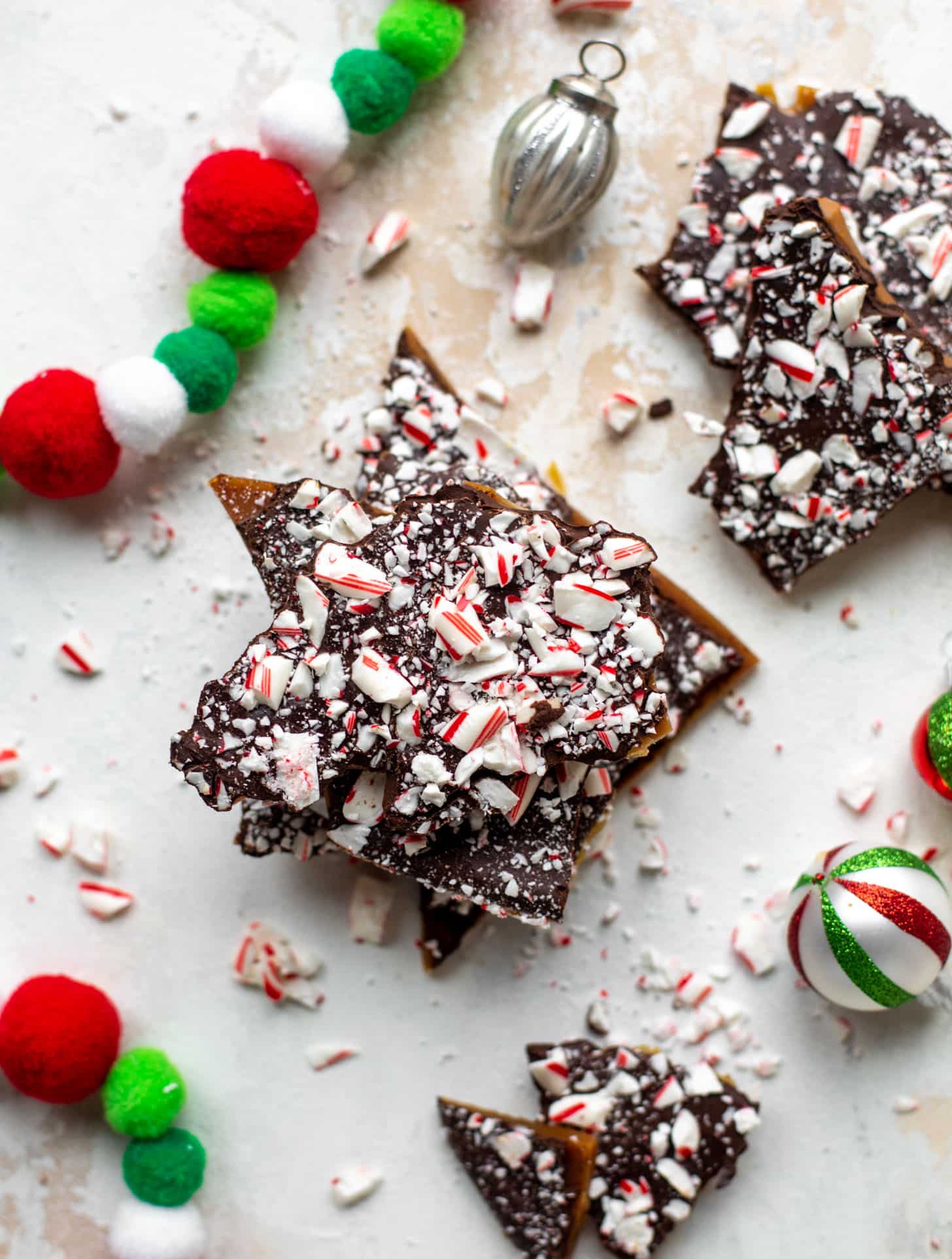 candy cane buttercrunch
