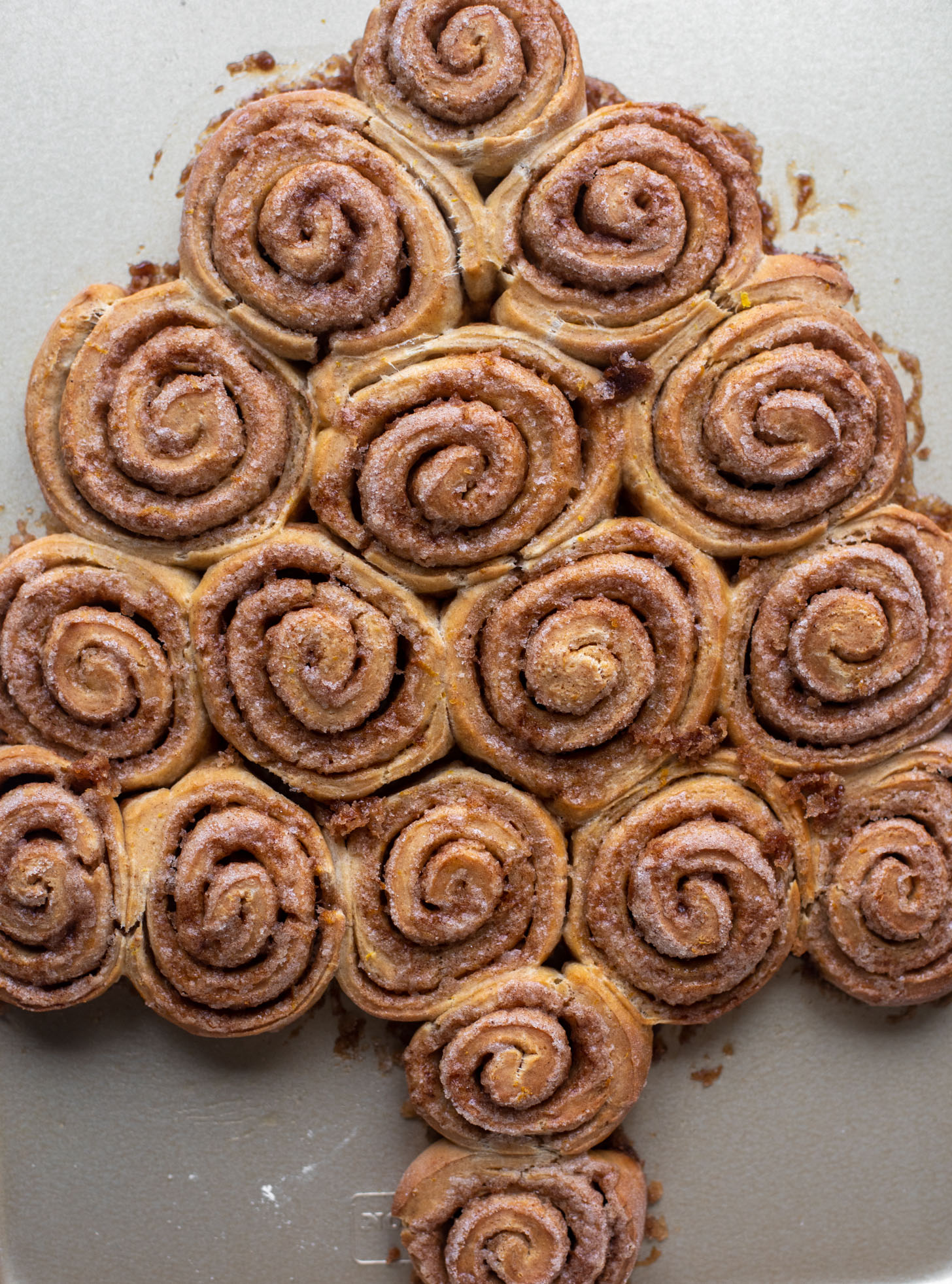 baked one hour cinnamon orange rolls