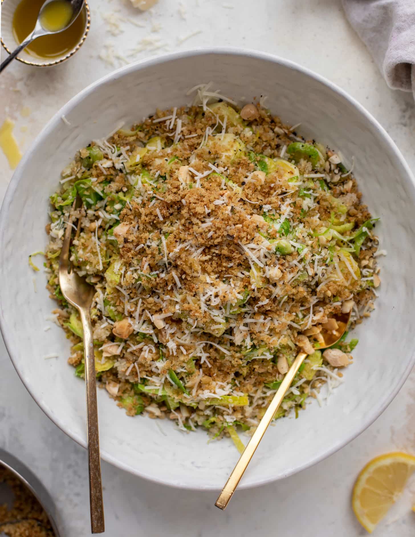 brussels crunch salad