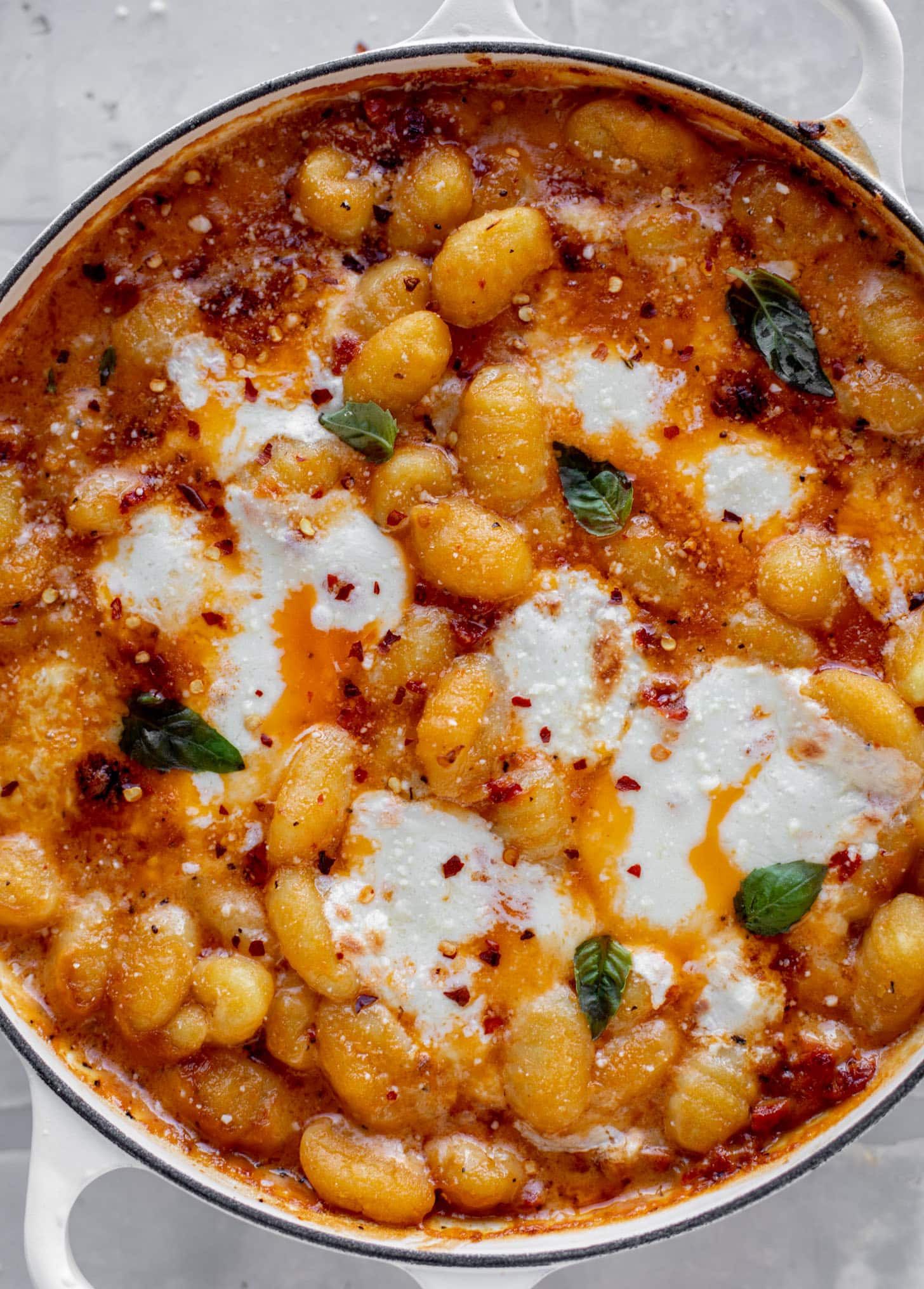 saucy sun dried tomato gnocchi
