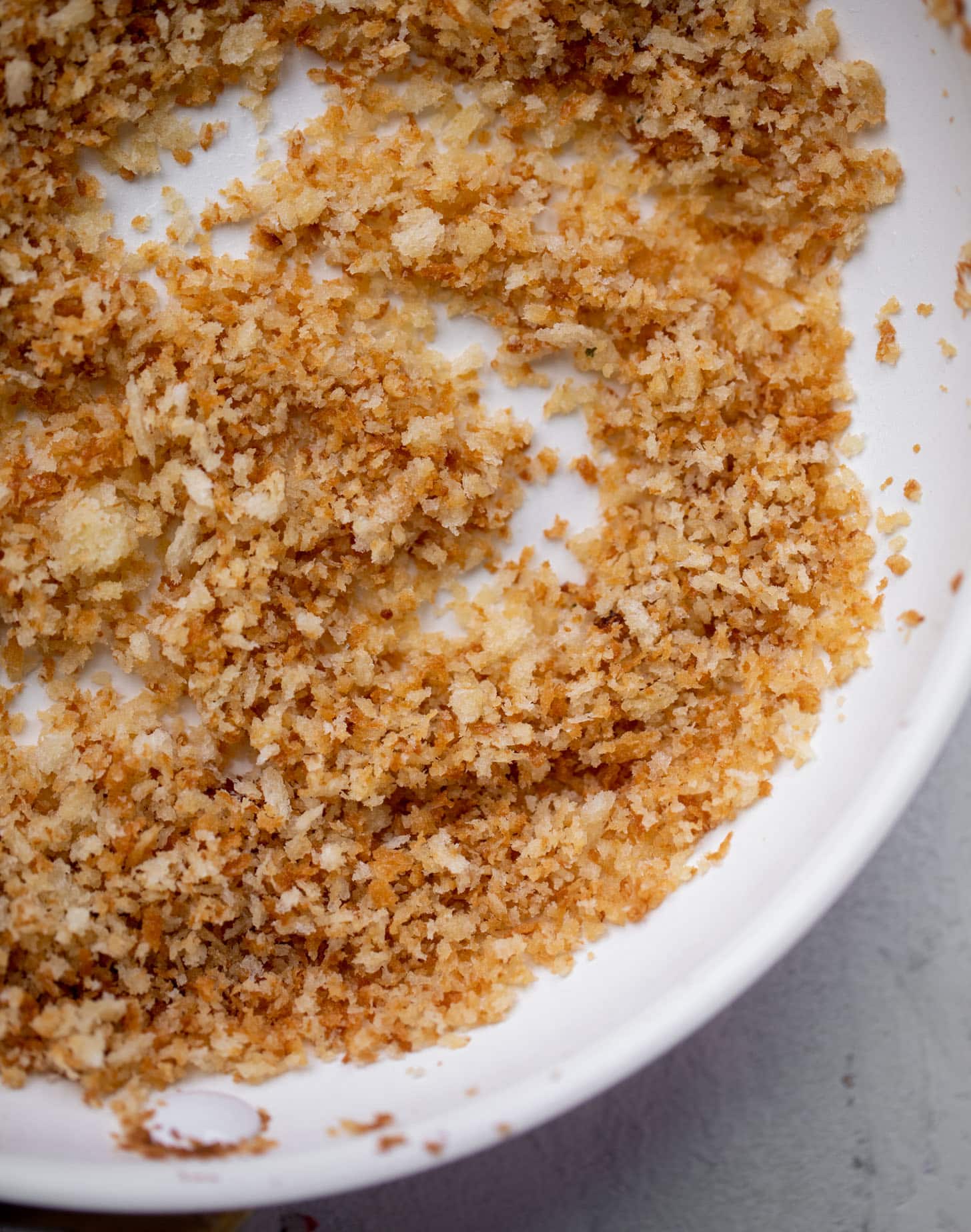crunchy buttery breadcrumbs