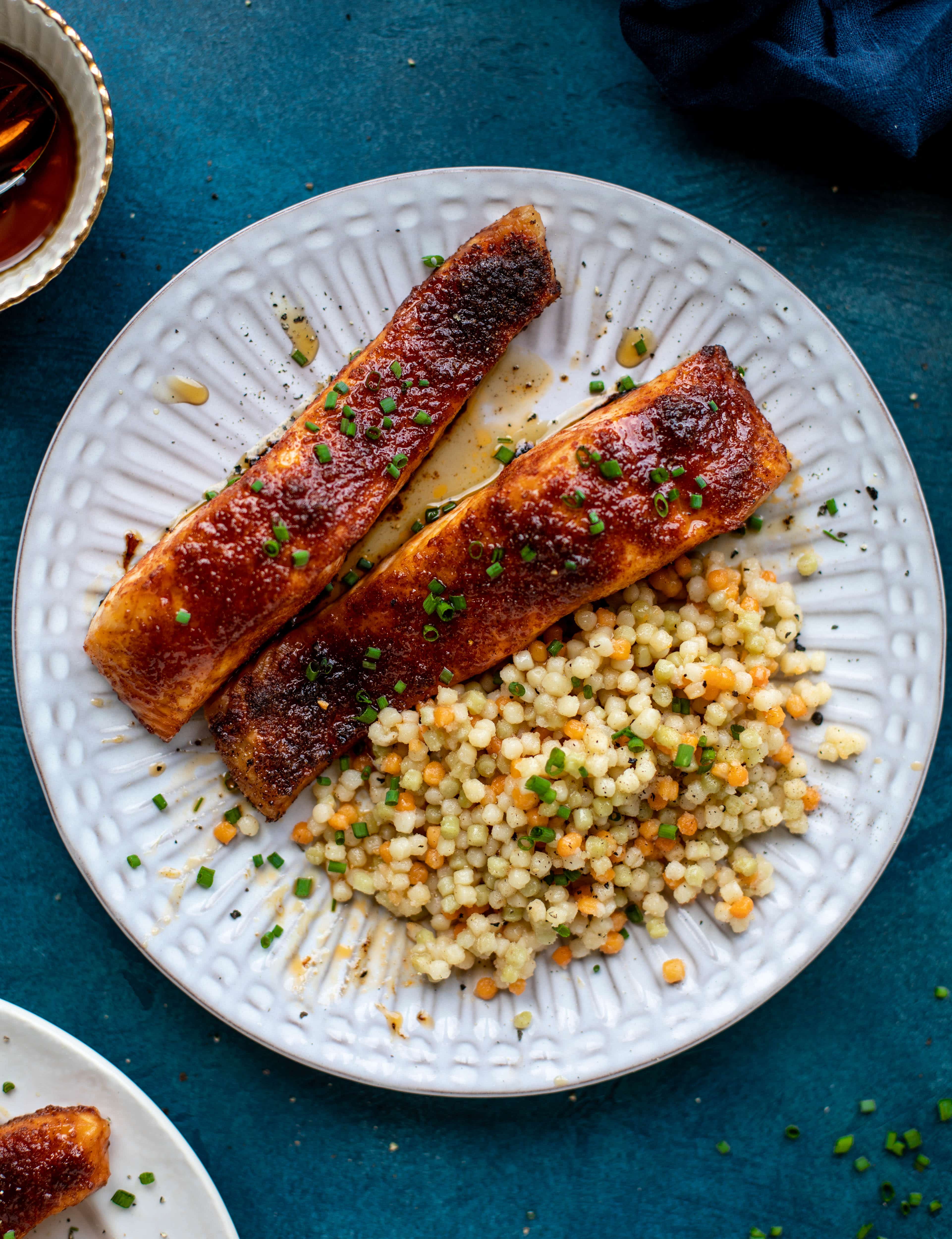 maple BBQ salmon and 23 recipes for lent