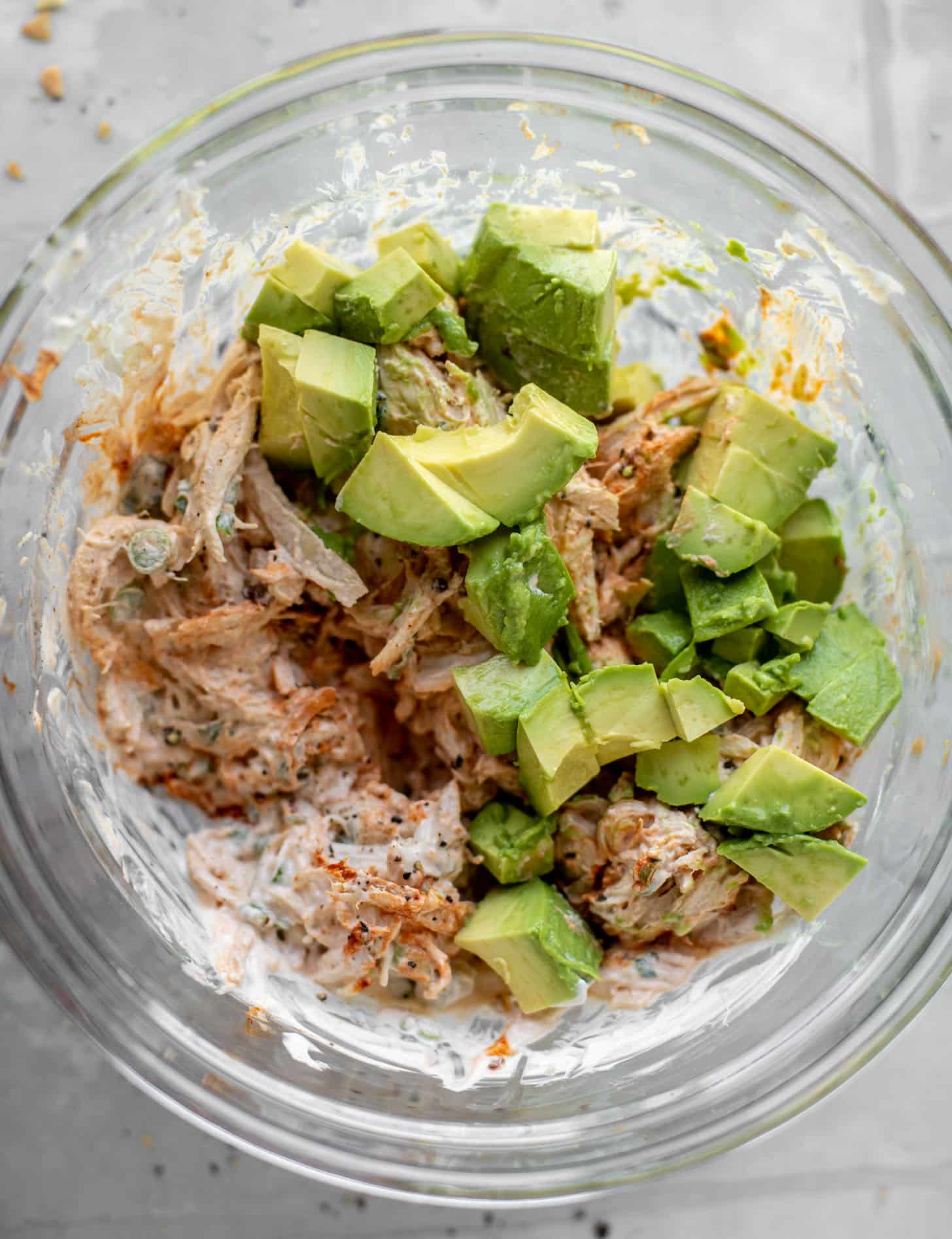 avocado chicken salad