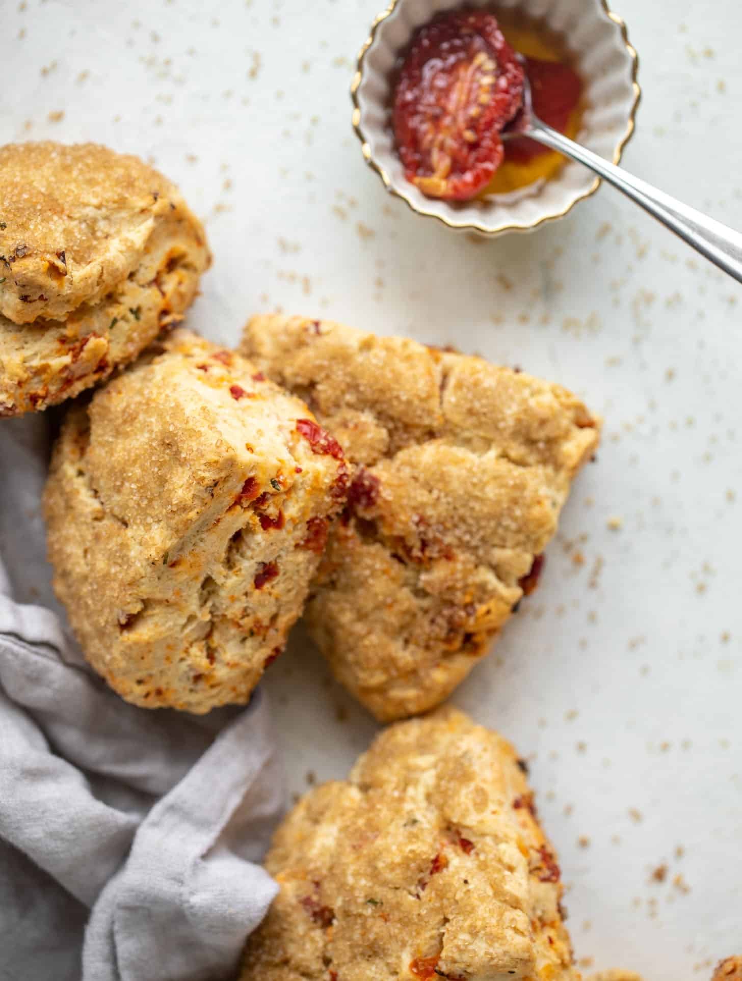 sun dried tomato scones
