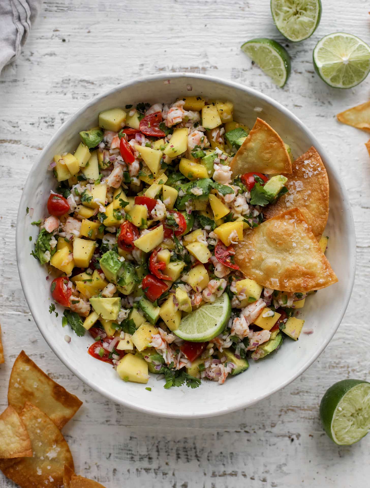 mango avocado shrimp salsa