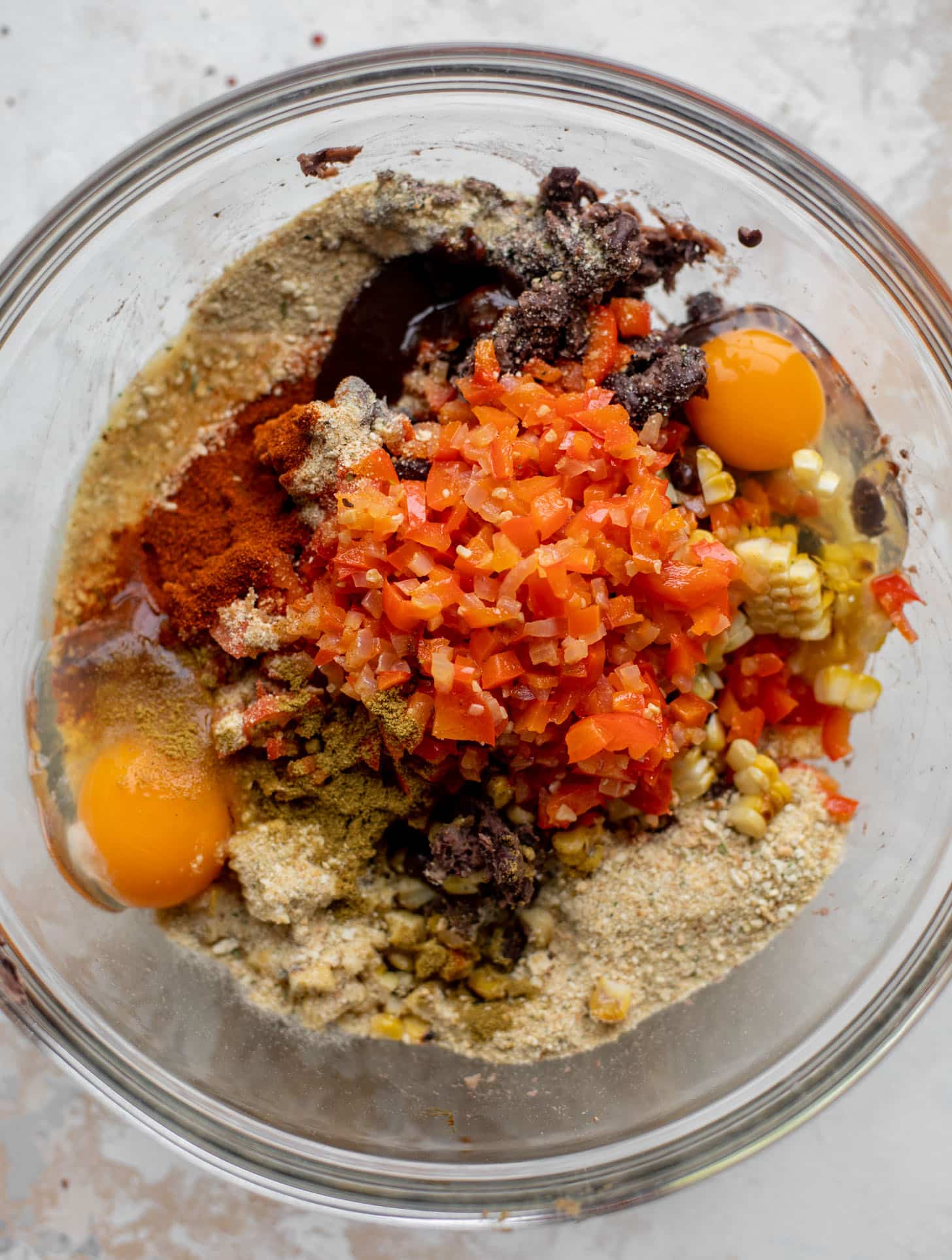 black bean burger mix