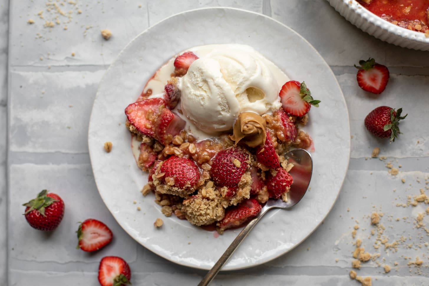 peanut butter jelly crumble