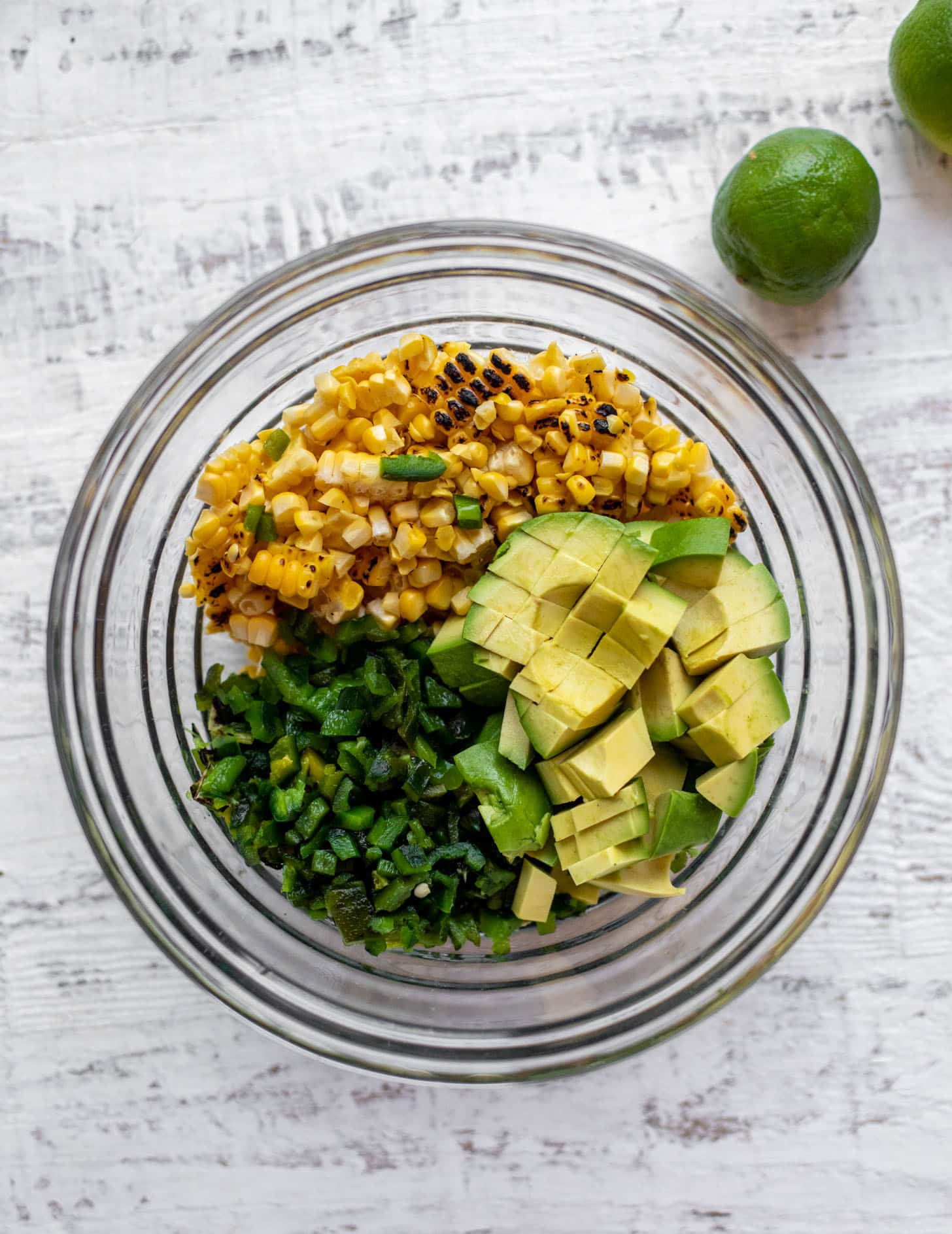 grilled corn poblano avocado salsa