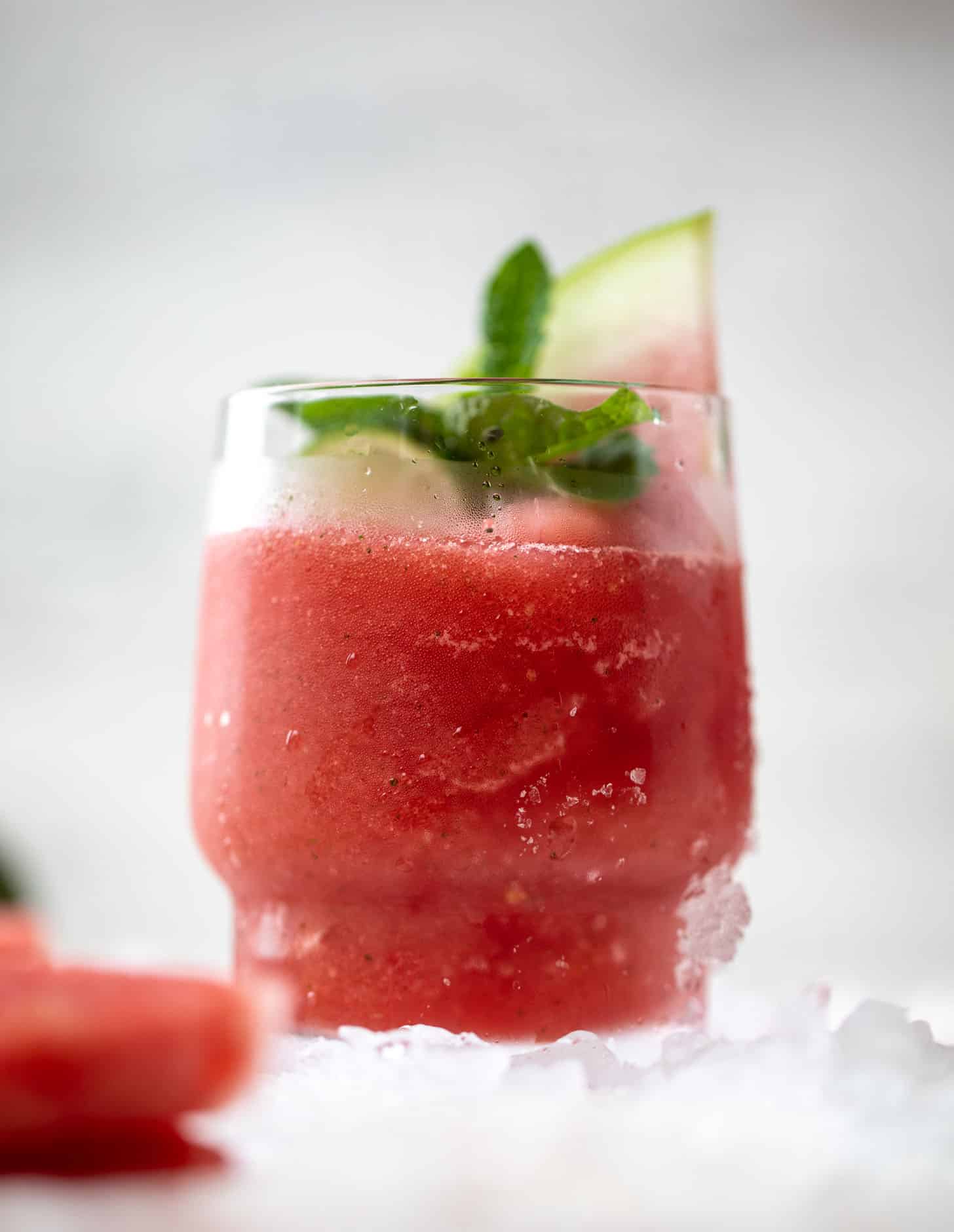 frozen watermelon mojitos