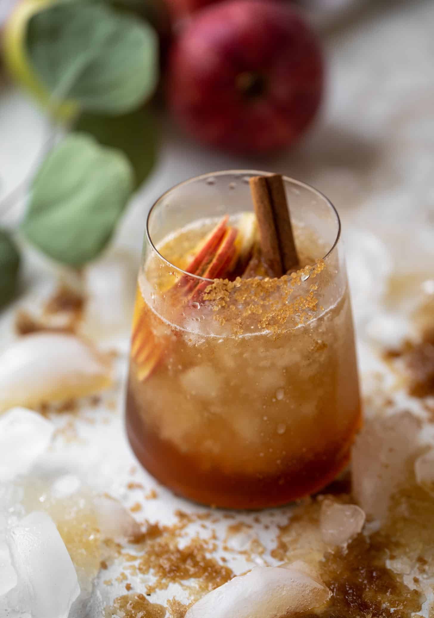 brown sugar bourbon smash