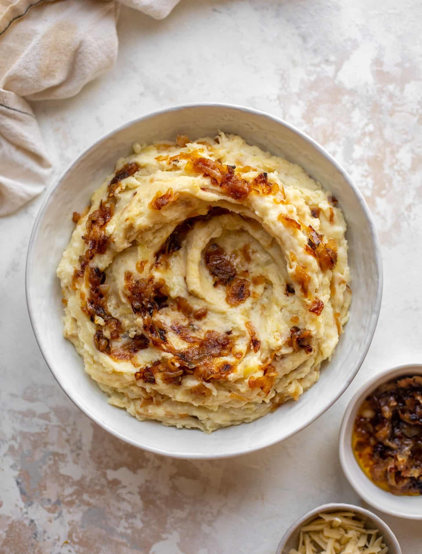 french onion mashed potatoes