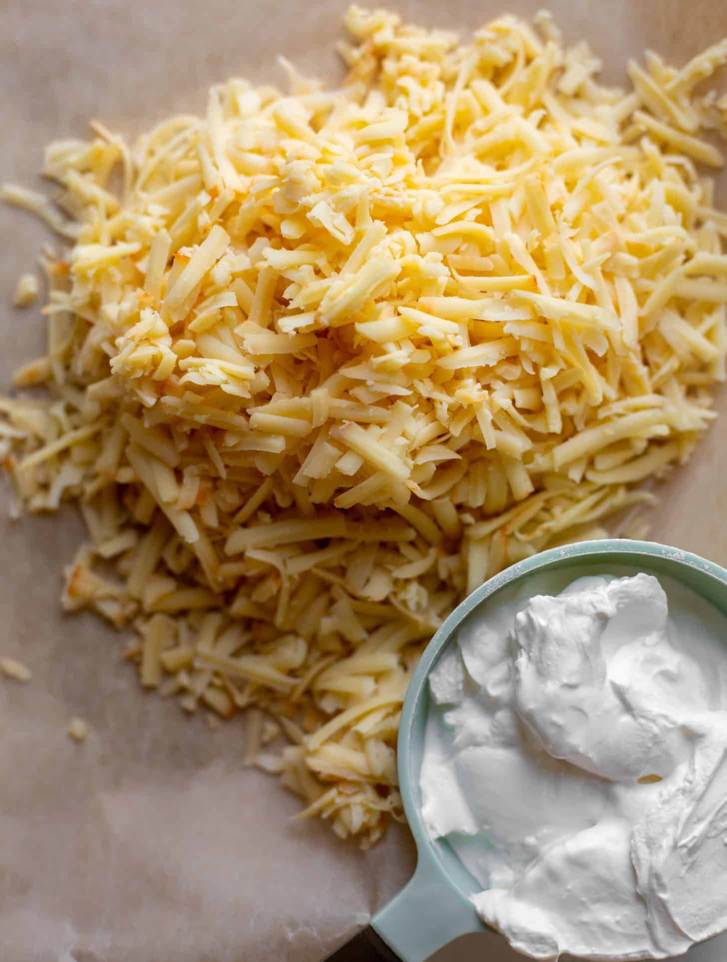 smoked cheddar and sour cream