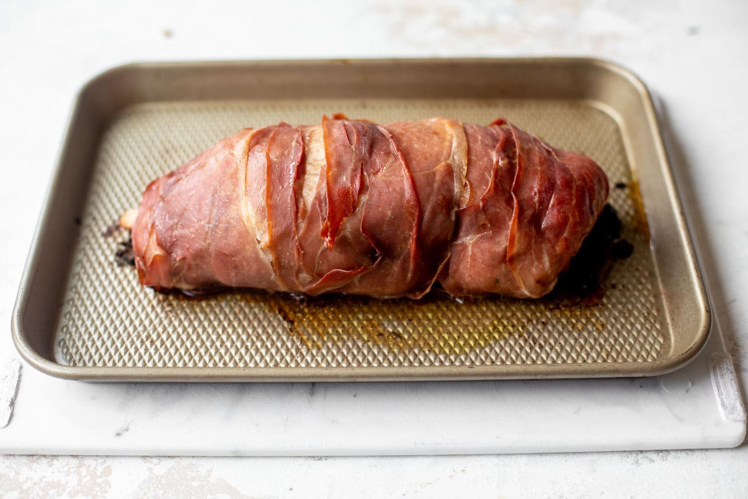 prosciutto wrapped stuffed turkey breast