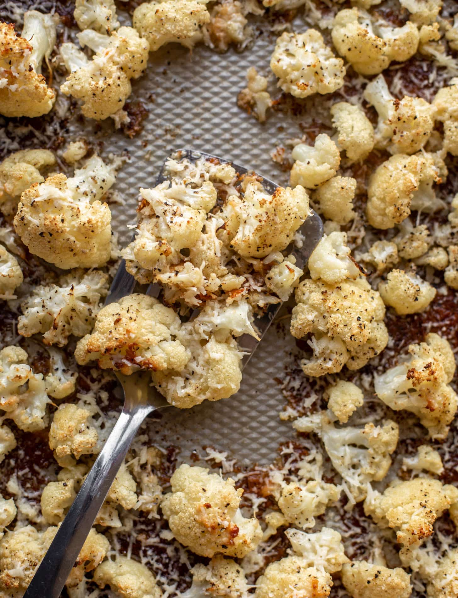 cacio e pepe roasted cauliflower