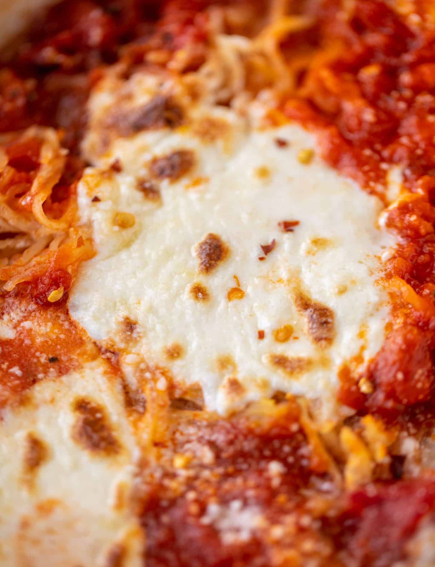 fire roasted baked spaghetti squash