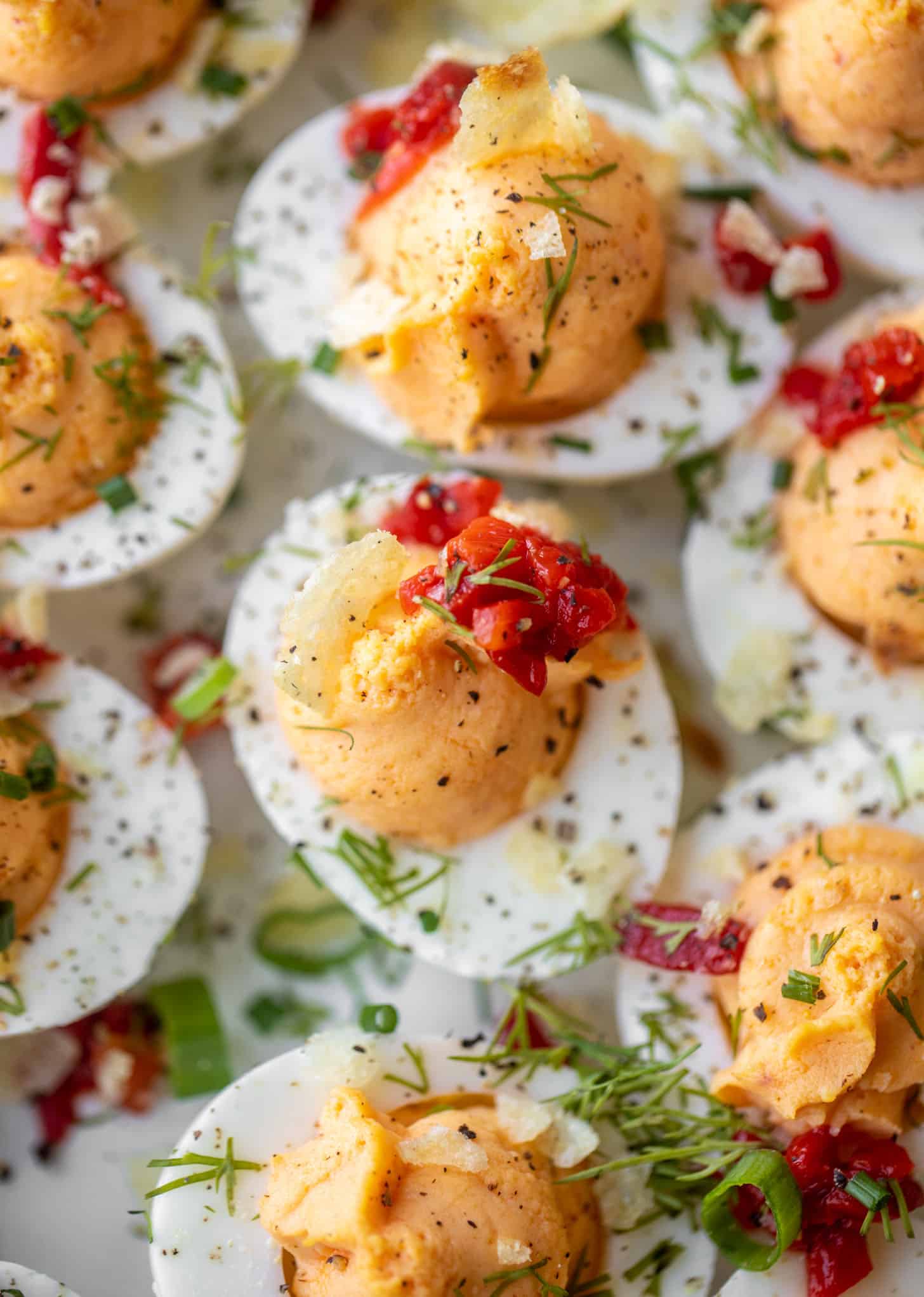 pimento cheese deviled eggs