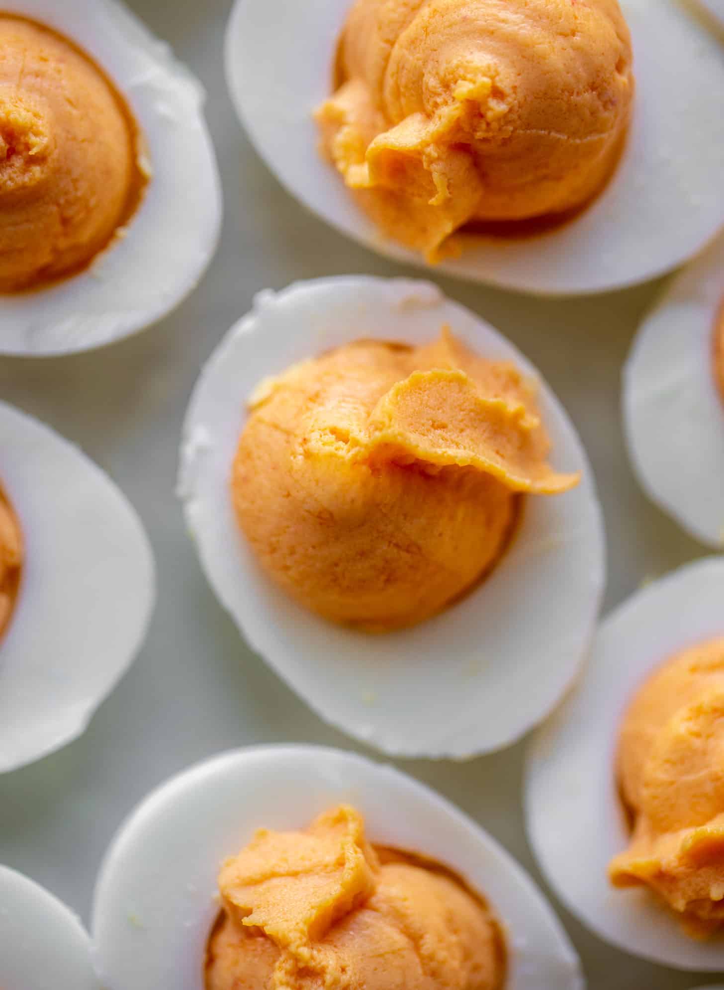 filled deviled eggs