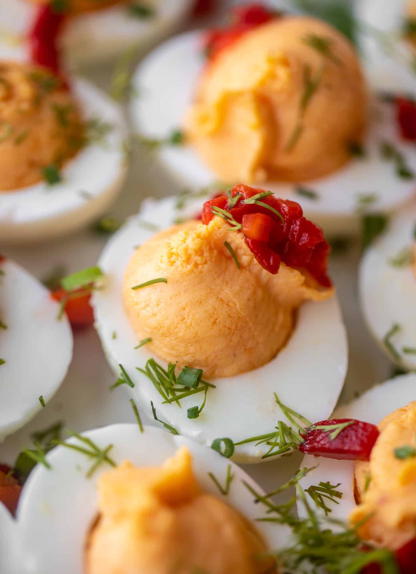 pimento cheese deviled eggs