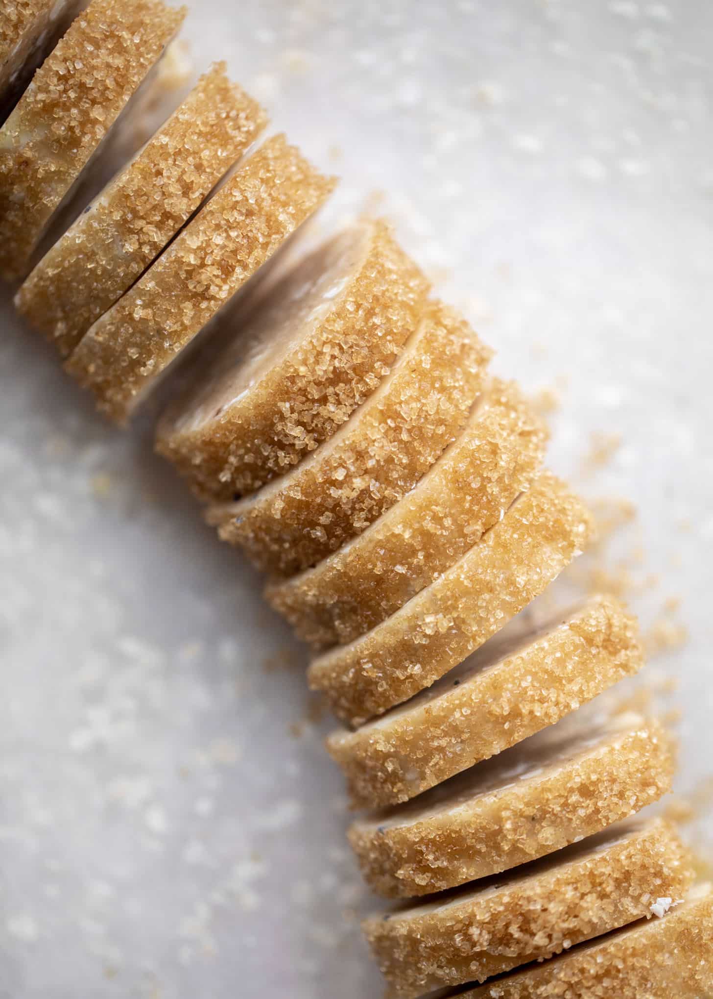white chocolate lavender shortbread cookies