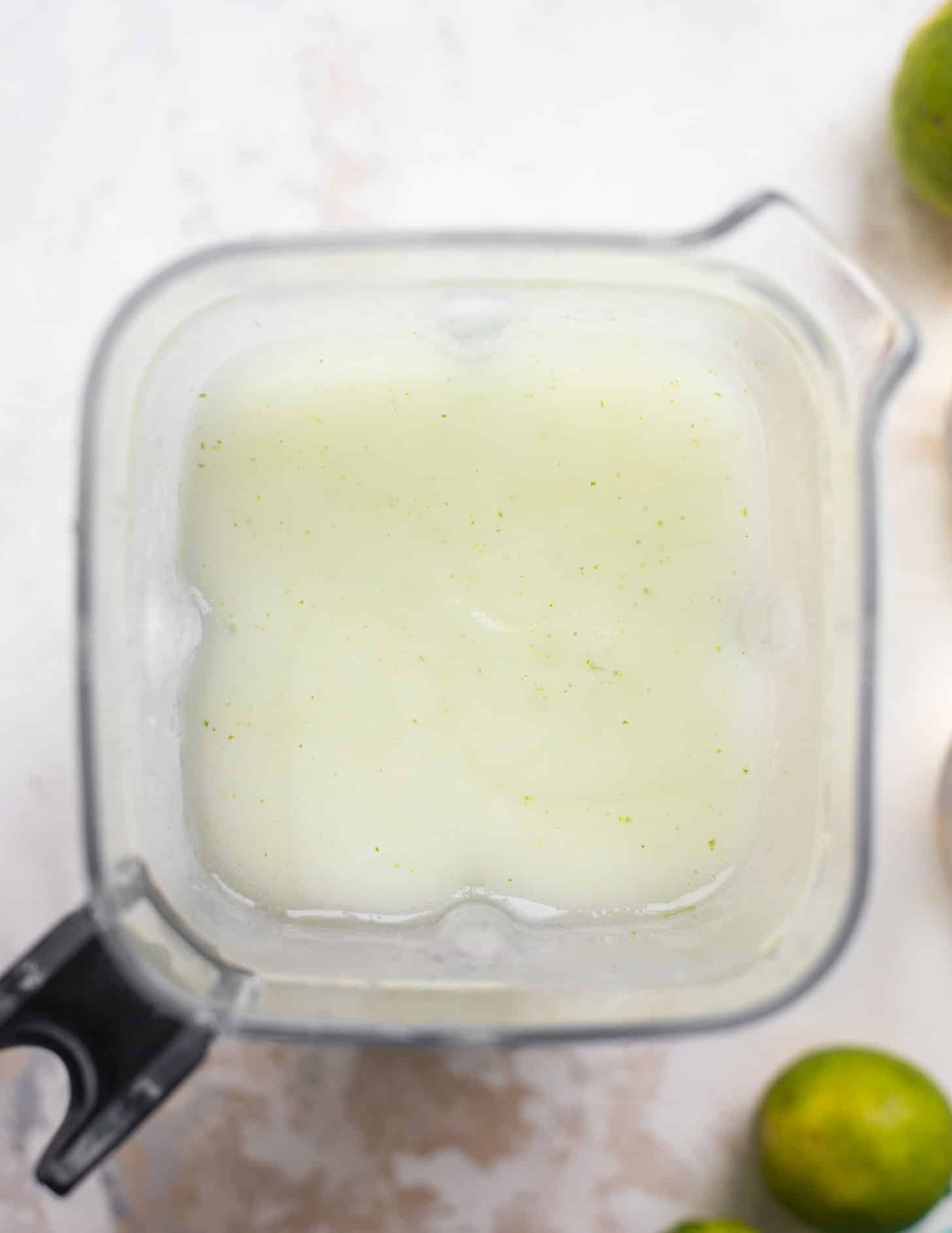 frozen gin and tonics in a blender