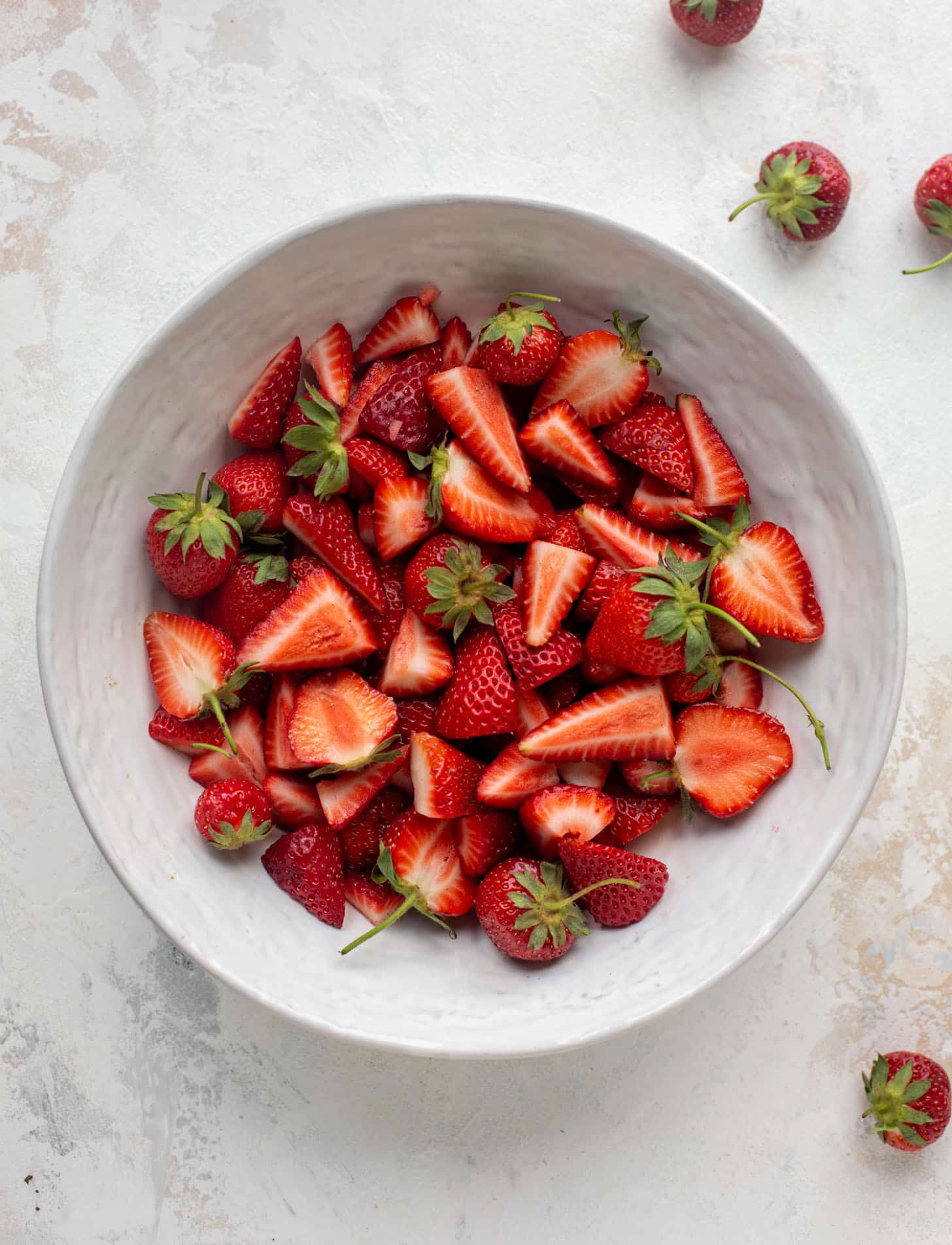 bowl of strawberries