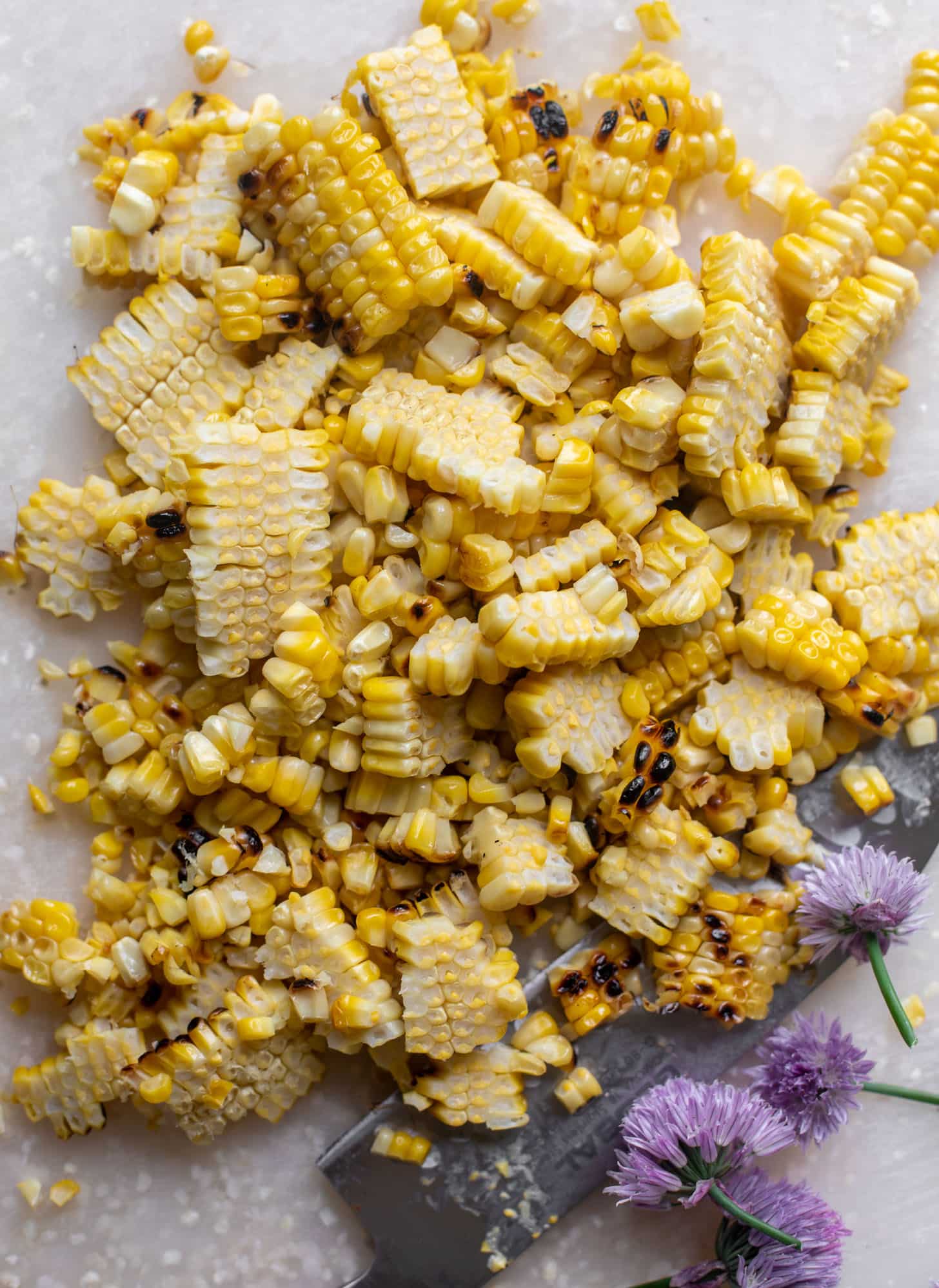 corn cut from the cob