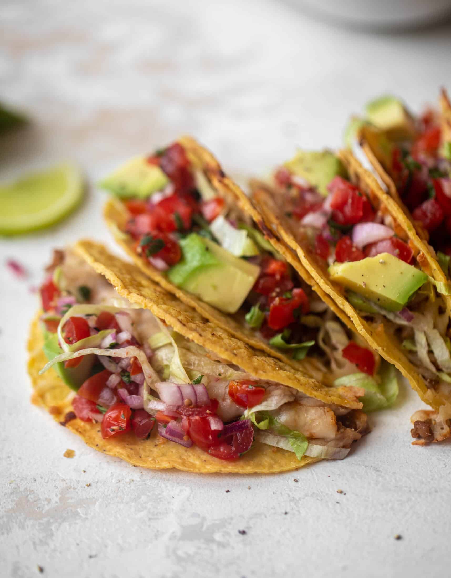 weeknight baked turkey tacos
