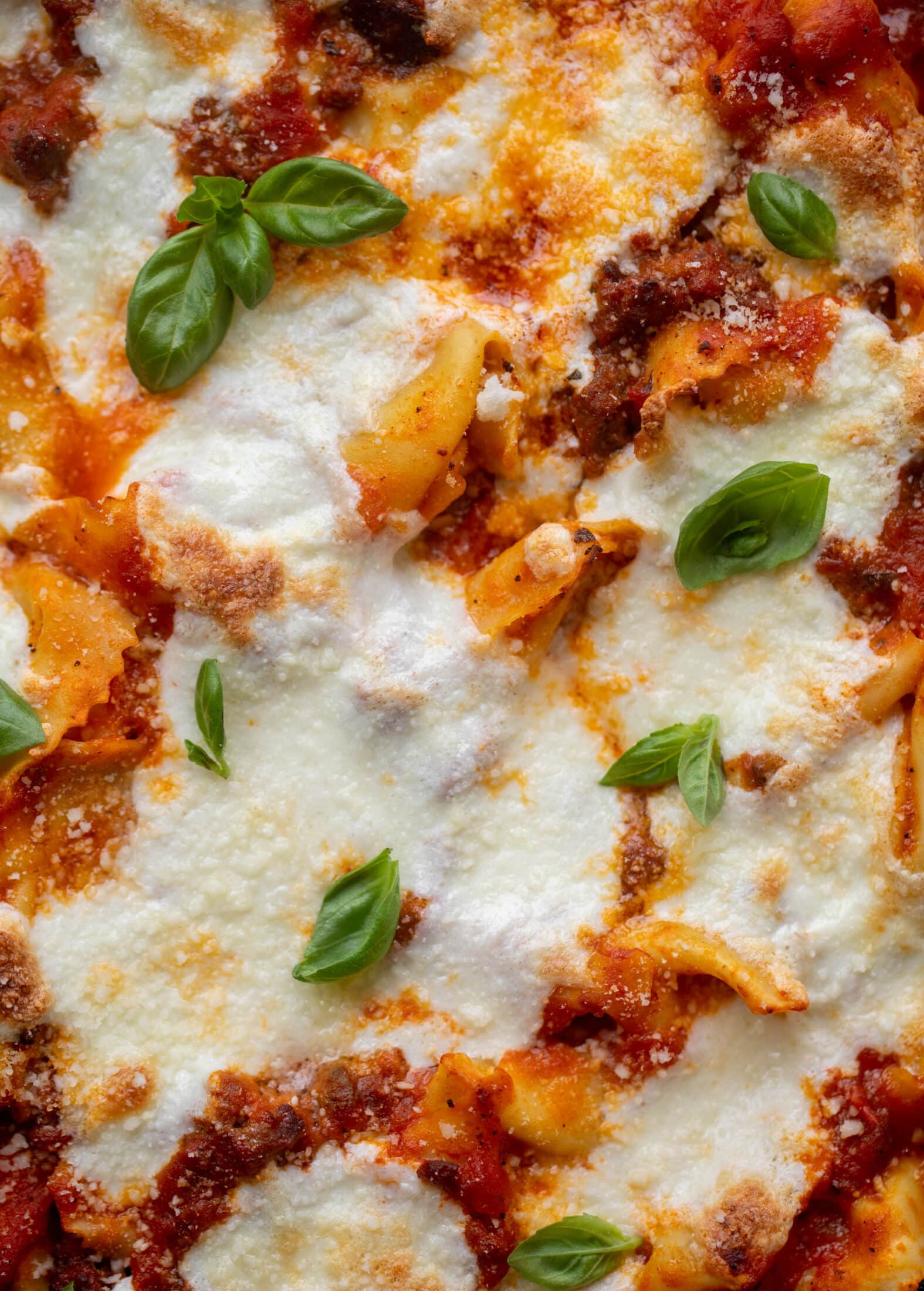 cheesy weeknight tortellini skillet