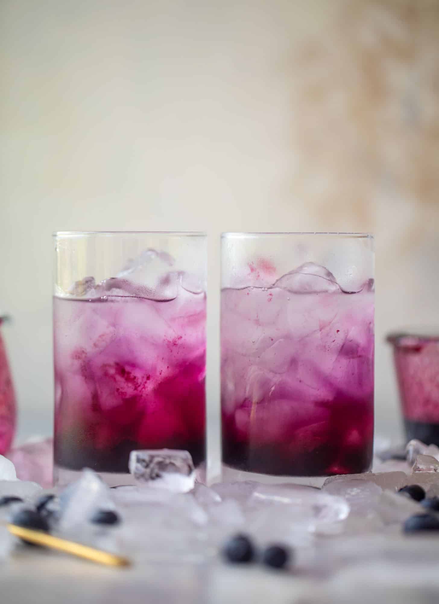 lavender blueberry vodka soda