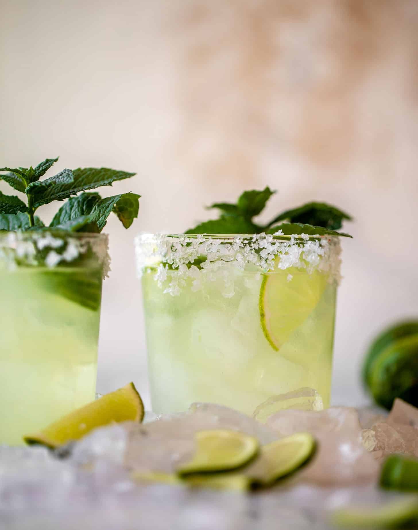 cucumber mint margaritas