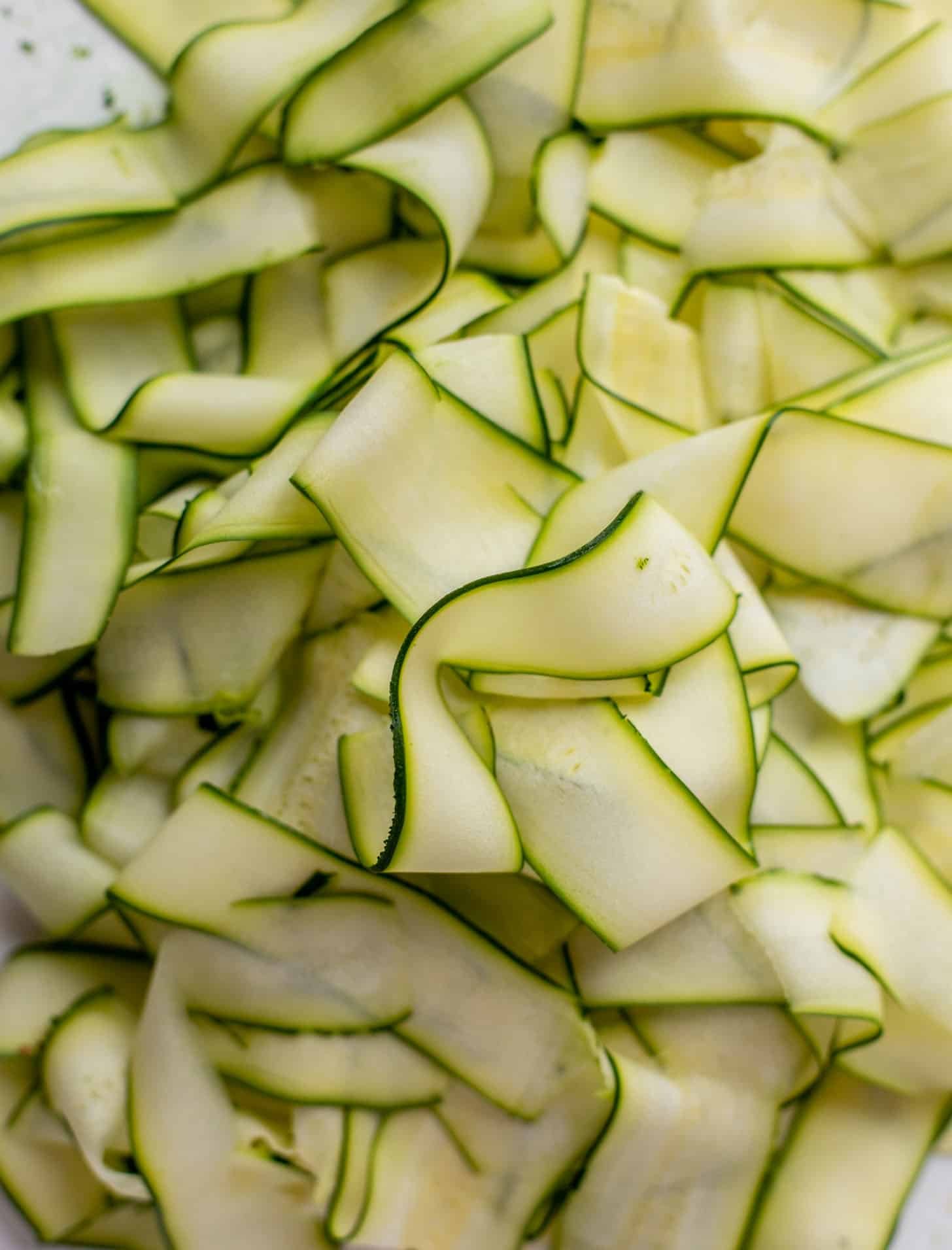 zucchini ribbons