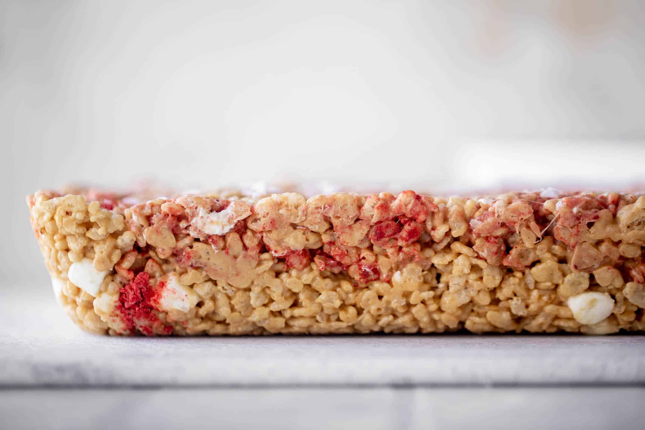 peanut butter and jelly rice krispy treats