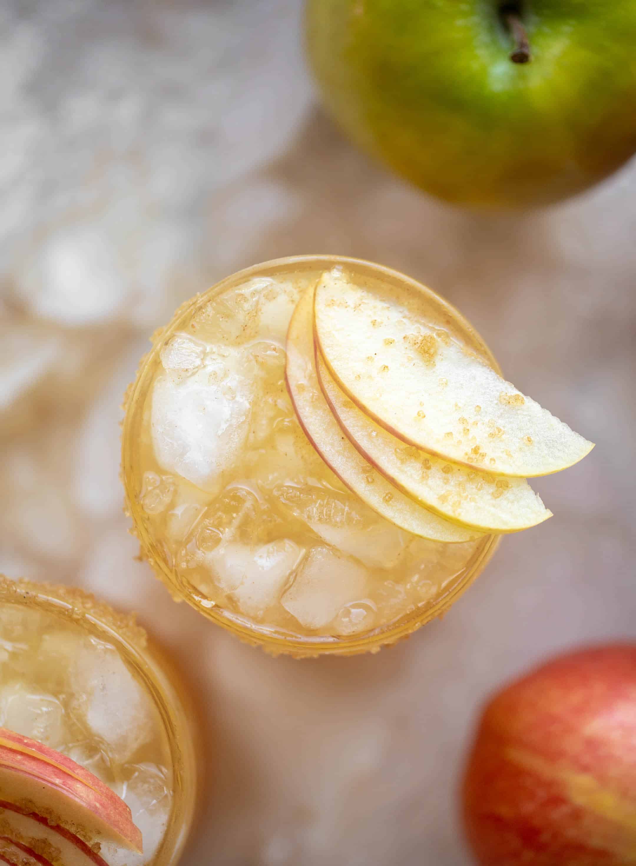 caramel cider crush cocktail